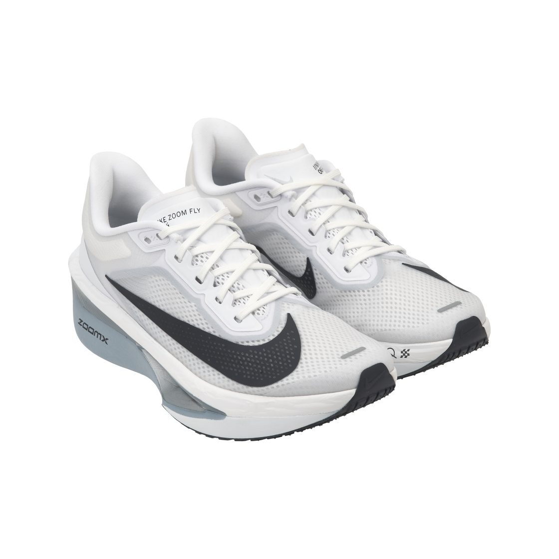(W) 나이키 줌 플라이 6 로드 레이싱 화이트 퓨어 플래티넘((W) Nike Zoom Fly 6 Road Racing White Pure Platinum) - 4