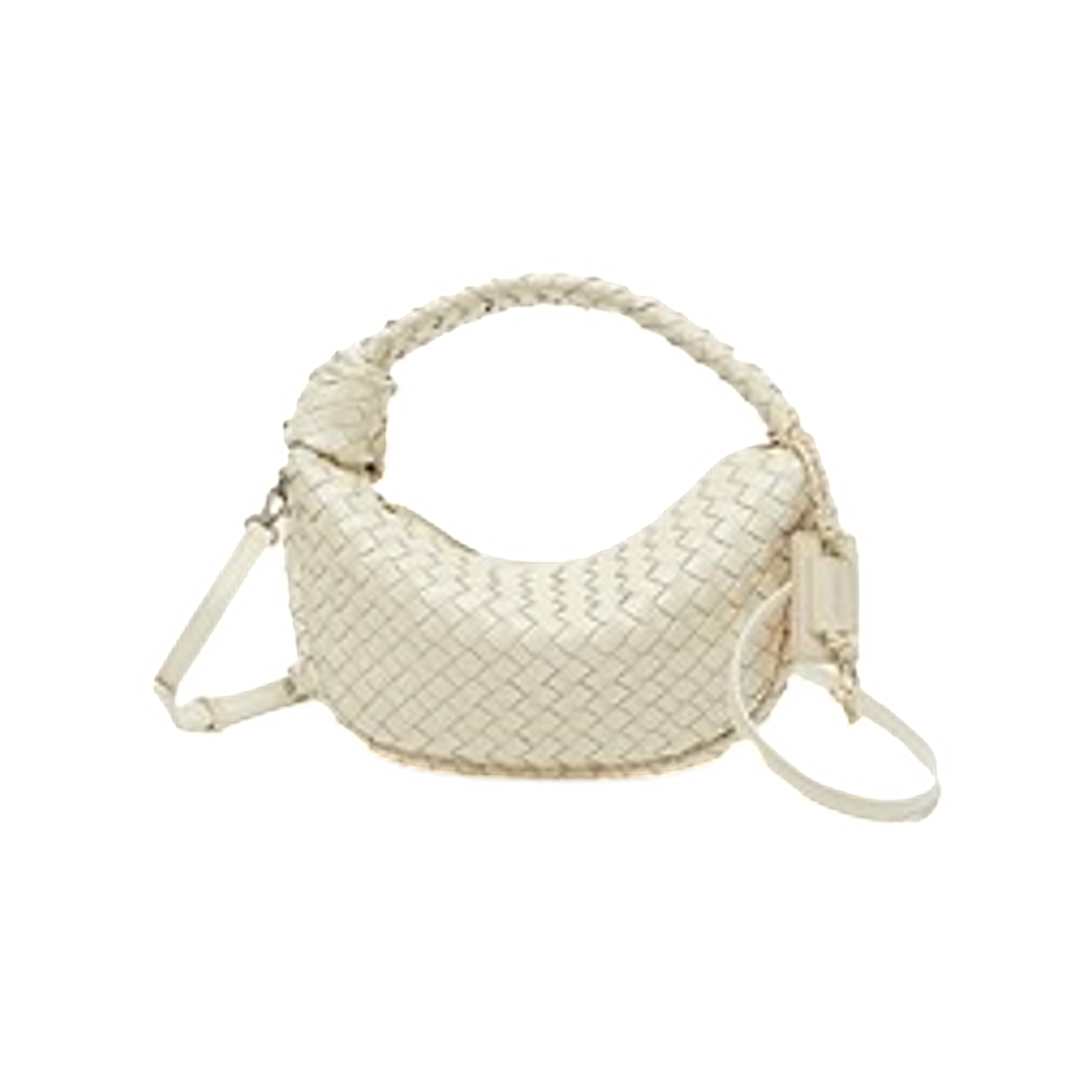 쿠론 포제르 보우 우븐 크로스 25 아이보리(Couronne Faugeres Bow Woven Cross 25 Ivory)