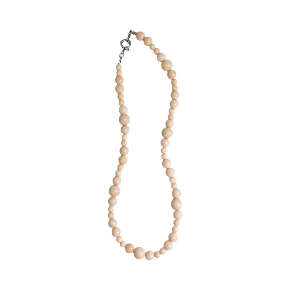 오브제213 누드 베이지 버블 넥클리스(OBJET213 Nude Beige bubble necklace) - 1