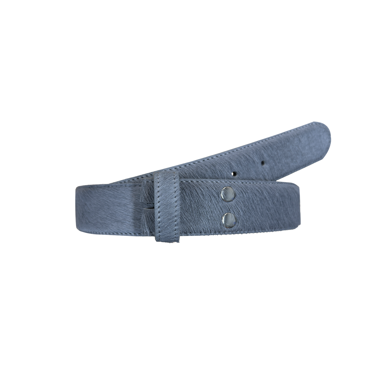 언더마이카 칼프 헤어 모듈 벨트 스트랩 더스티 아쿠아 하이드(Undermycar Calf Hair Module Belt Strap Dusty Aqua Hide)