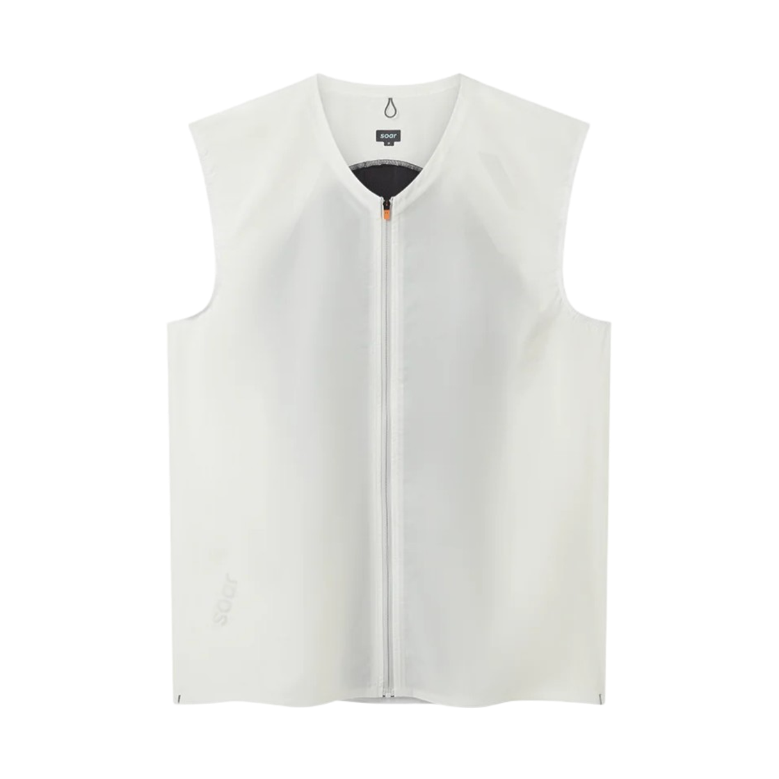 소어 러닝 레인아웃 질레 에크루(Soar Running Rainout Gilet Ecru)