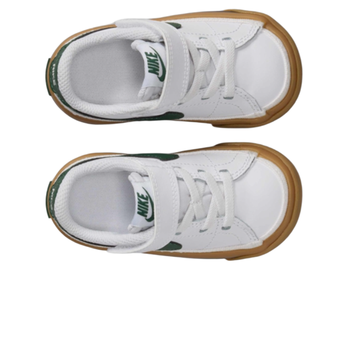 (TD) 나이키 코트 레거시 화이트 검 라이트 브라운((TD) Nike Court Legacy White Gum Light Brown) - 2