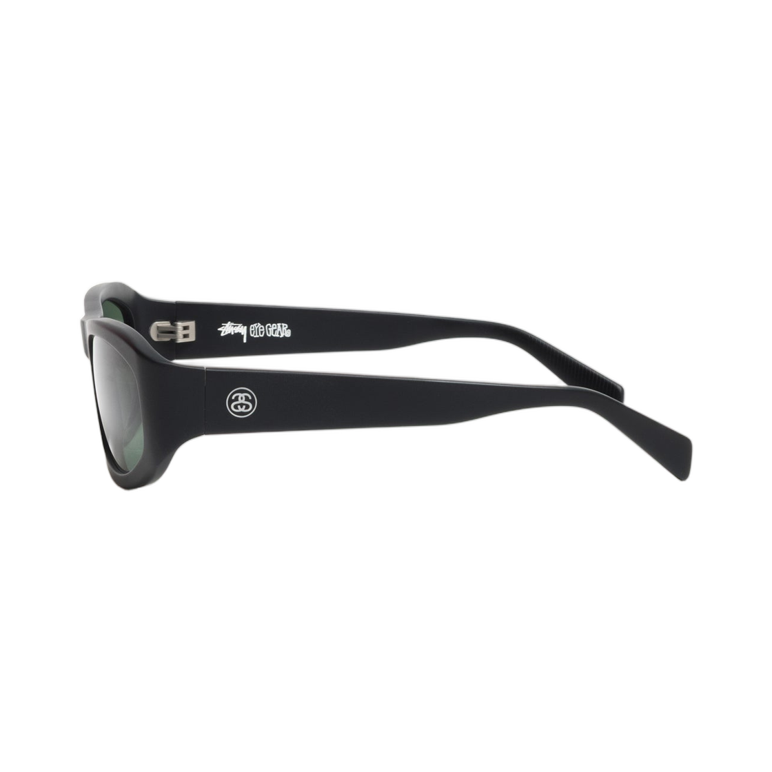 스투시 랜든 선글라스 매트 블랙 그린 렌즈(Stussy Landon Sunglasses Matte Black Green Lens) - 2