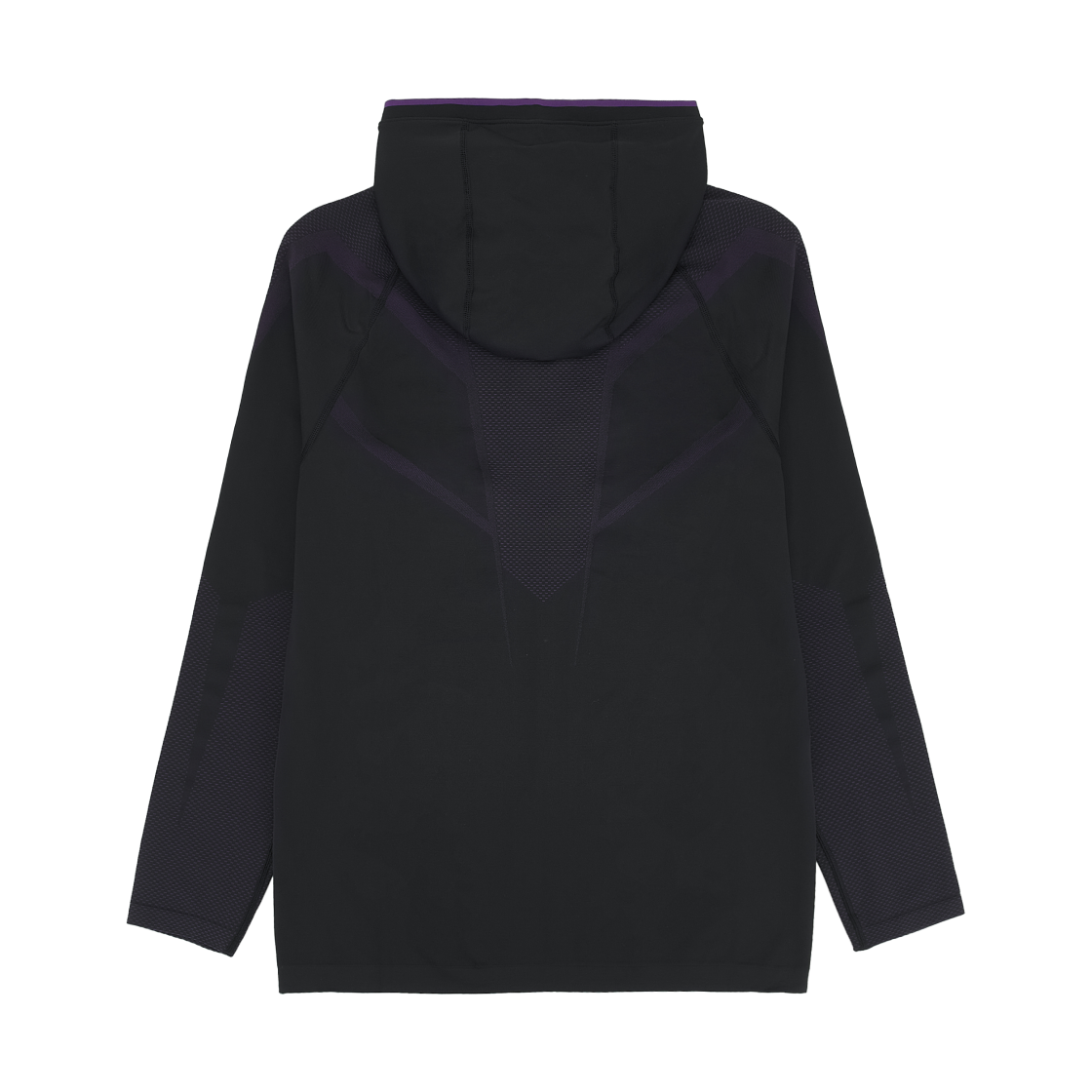 짐샤크 오닉스 5.0 심리스 후드 블랙 애슬레틱 퍼플(Gymshark Onyx 5.0 Seamless Hoodie Black Athletic Purple) - 2