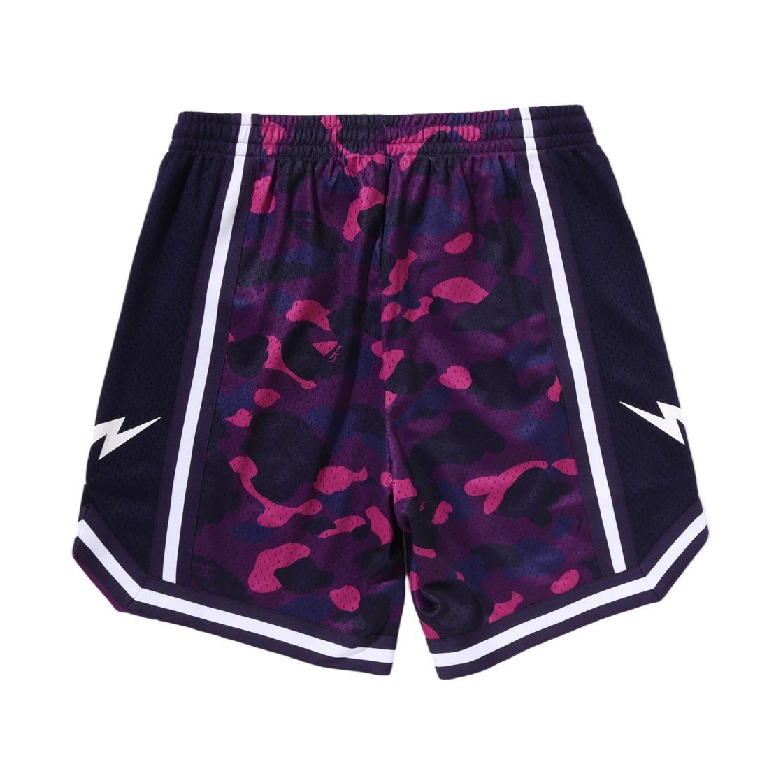 베이프 컬러 카모 메쉬 릴렉스드 핏 쇼츠 퍼플(BAPE Color Camo Mesh Relaxed Fit Shorts Purple) - 2