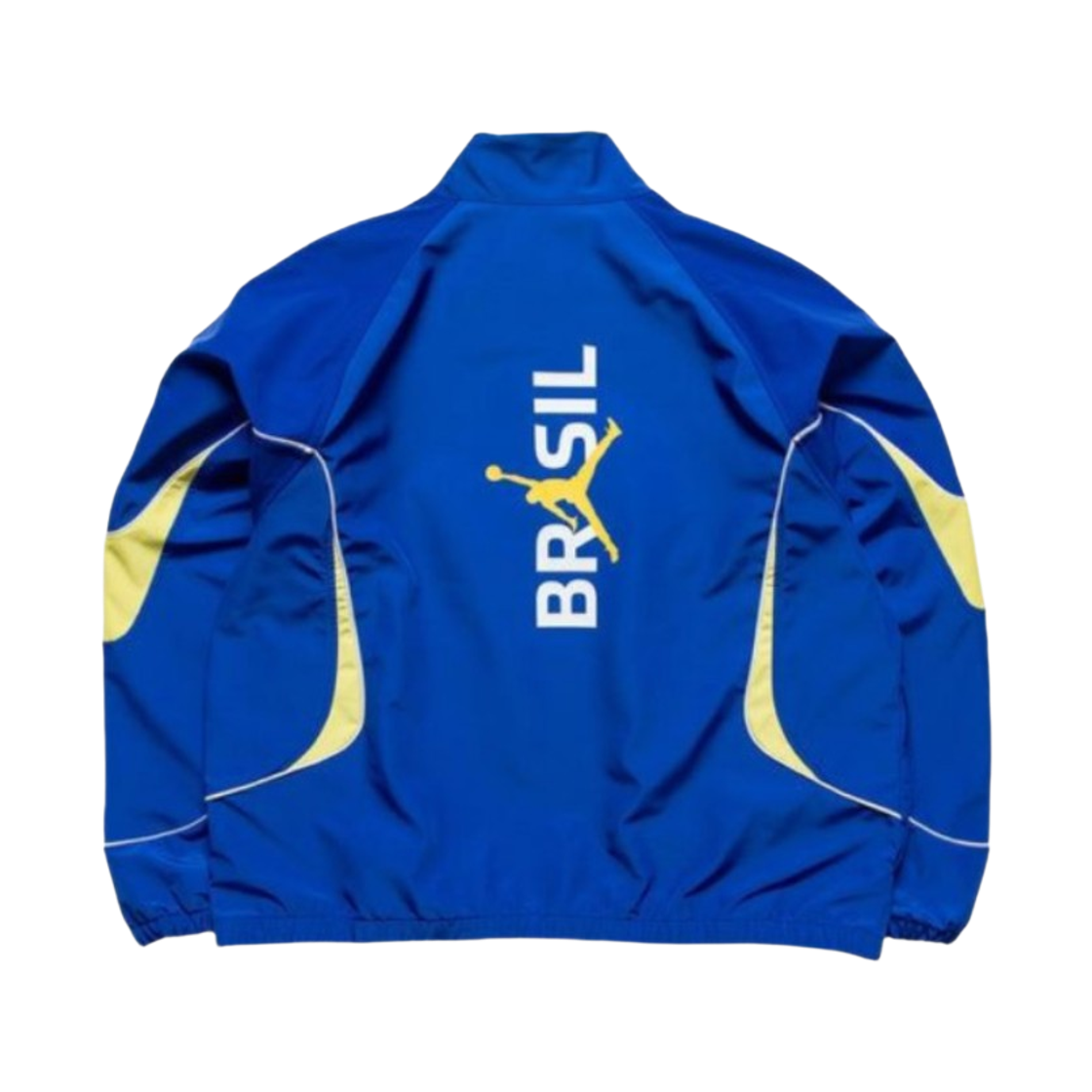 조던 브라질 2026 앤썸 자켓 올드 로얄 옐로우 펄스 (IF3896-417) (논 마킹 버전)(Jordan Brazil 2026 Anthem Jacket Old Royal Yellow Pulse (IF3896-417) (Non Marking Ver.)) - 2