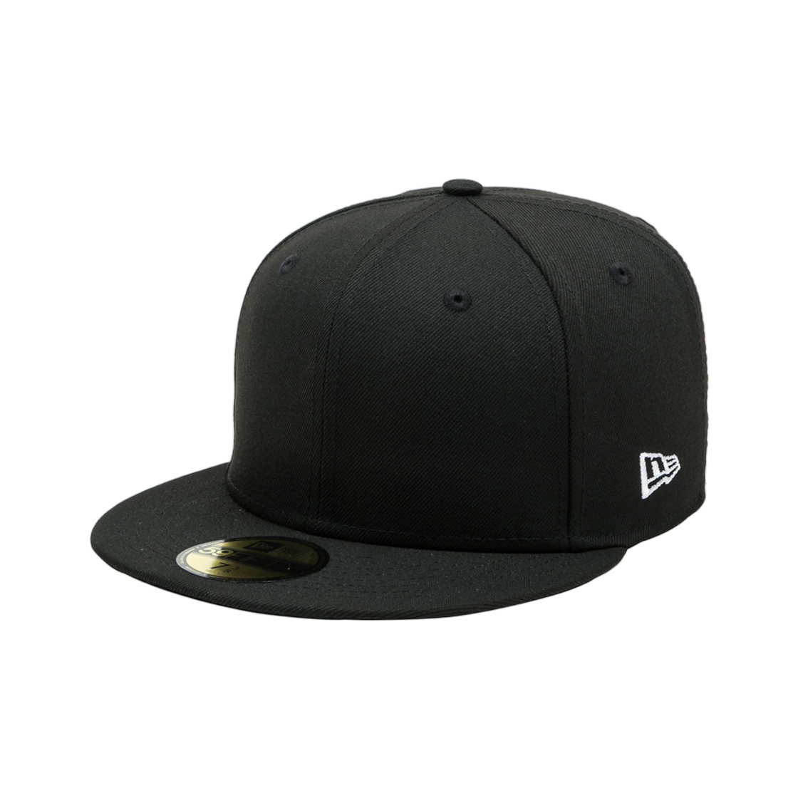 14205834 New Era Essential Blank Fitted Cap Black