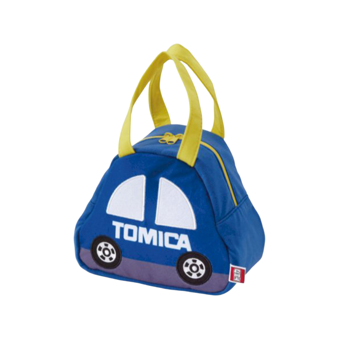 590443 Skater Tomica Suede Die-Cut Tote Lunch Bag