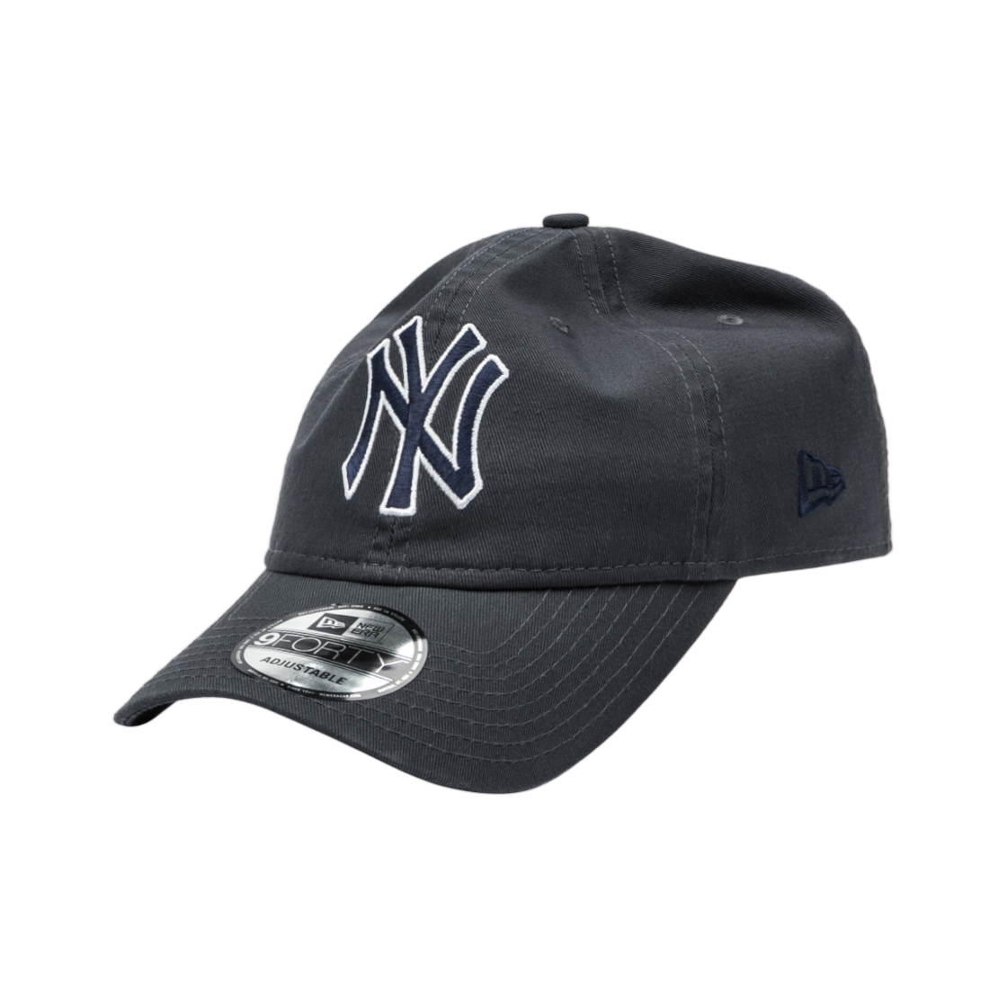 뉴에라 MLB 뉴욕 양키스 베이직 아웃라인 언스트럭쳐 볼캡 다크 그라파이트(New Era MLB New York Yankees Basic Outline Unstructured Ball Cap Dark Graphite) - 2