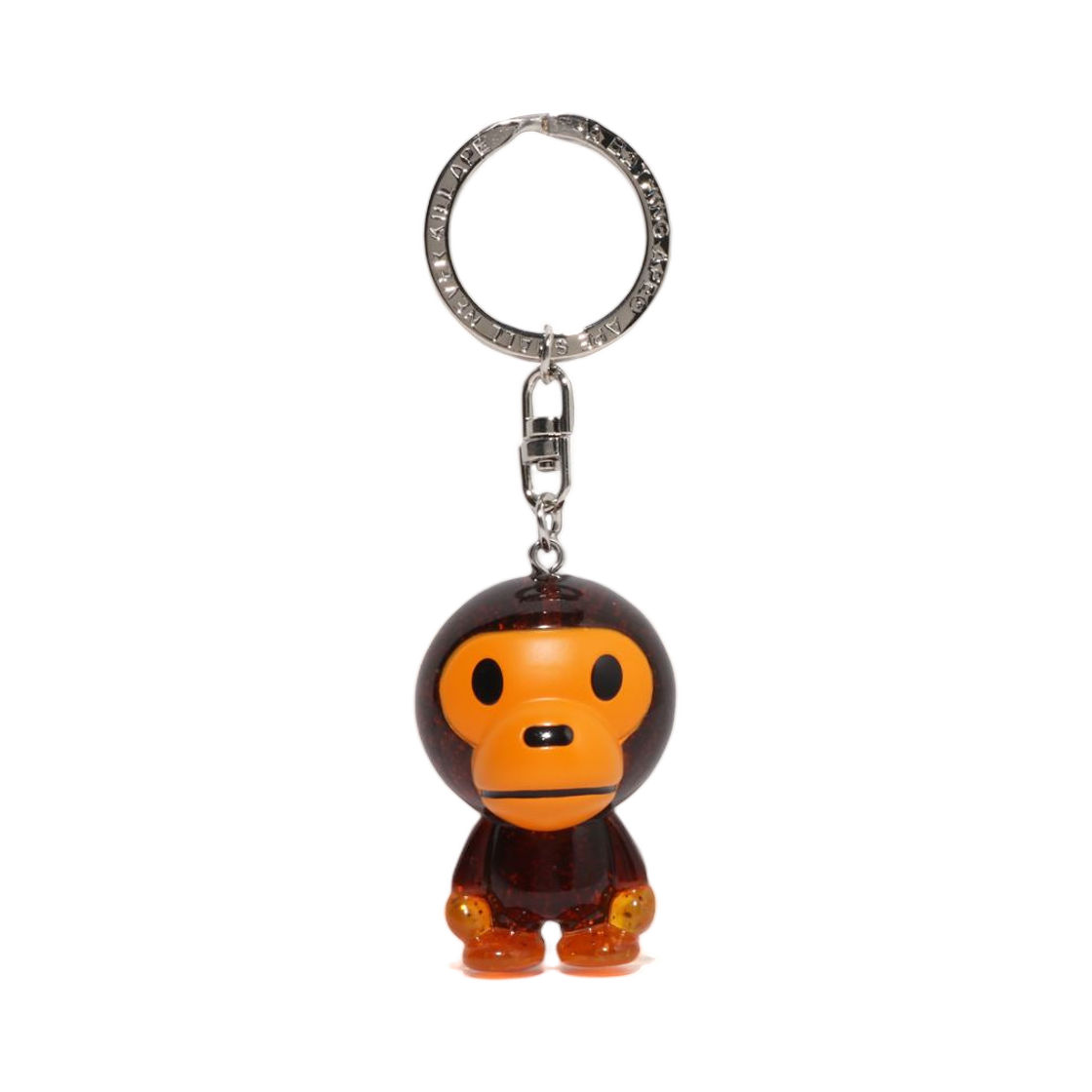- BAPE Baby Milo Keychain Brown