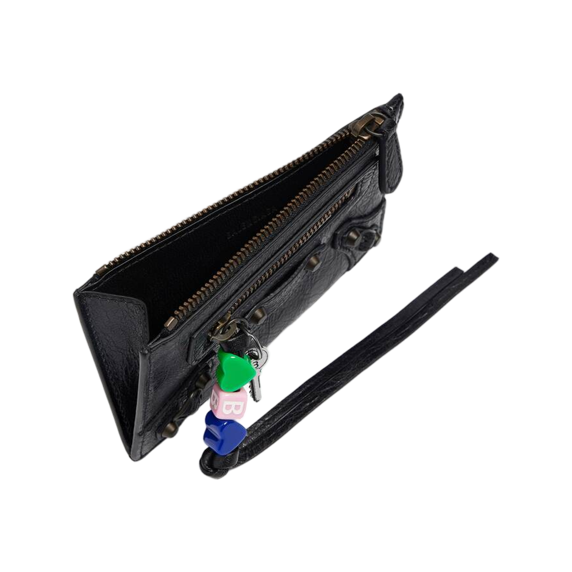 발렌시아가 르 시티 롱 코인 앤 카드 홀더 블랙(Balenciaga Le City Long Coin and Card Holder In Black) - 3