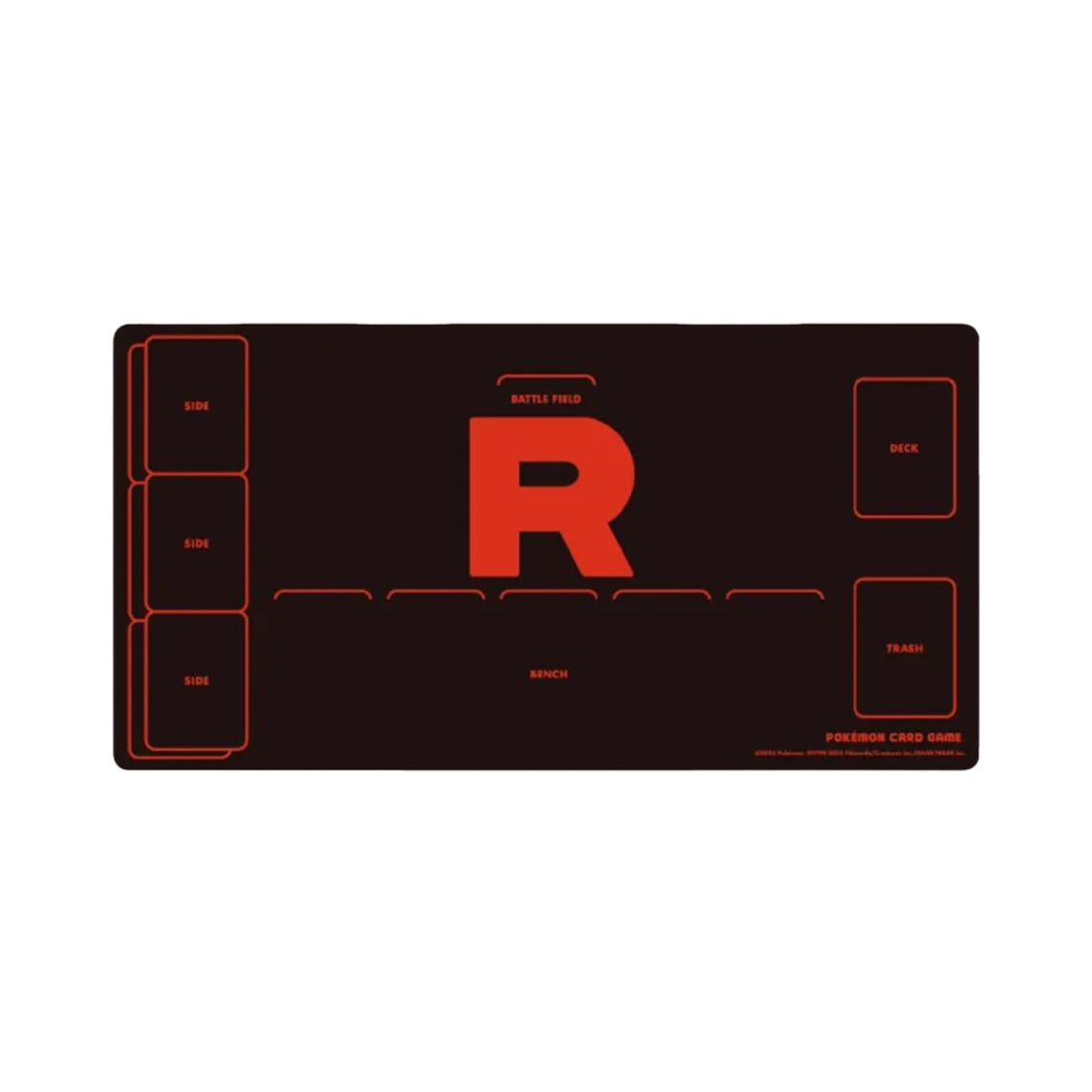 포켓몬 TCG 카드 게임 러버 플레이매트 로켓단(Pokemon TCG Card Game Rubber Playmat Team Rocket)