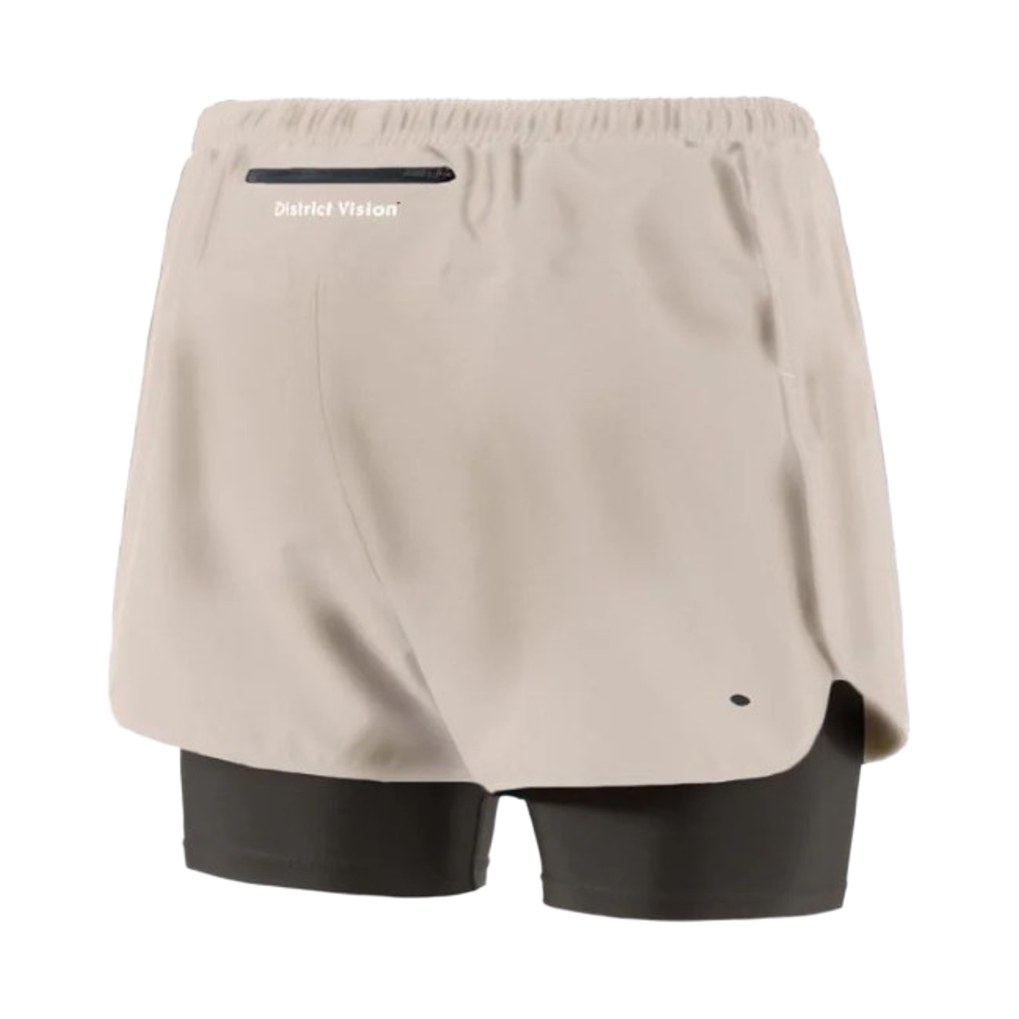 (W) 디스트릭트 비전 레이어드 트레일 쇼츠 카키 슬레이트 브라운((W) District Vision Layered Trail Shorts Khaki Slate Brown) - 2