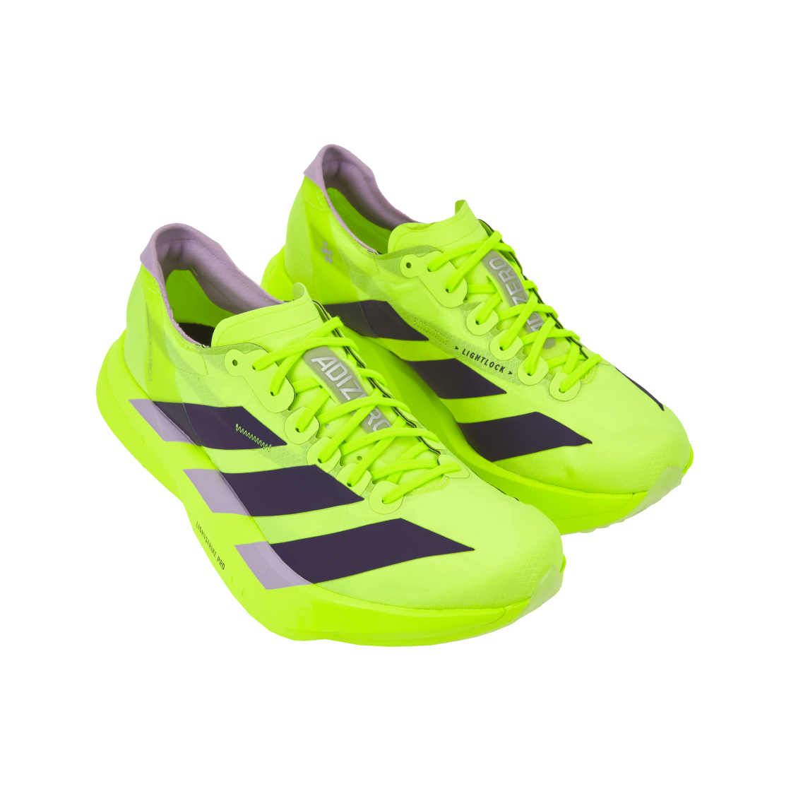 아디다스 아디제로 아디오스 프로 4 솔라 옐로우 오로라 플럼(Adidas Adizero Adios Pro 4 Solar Yellow Aurora Plum) - 4