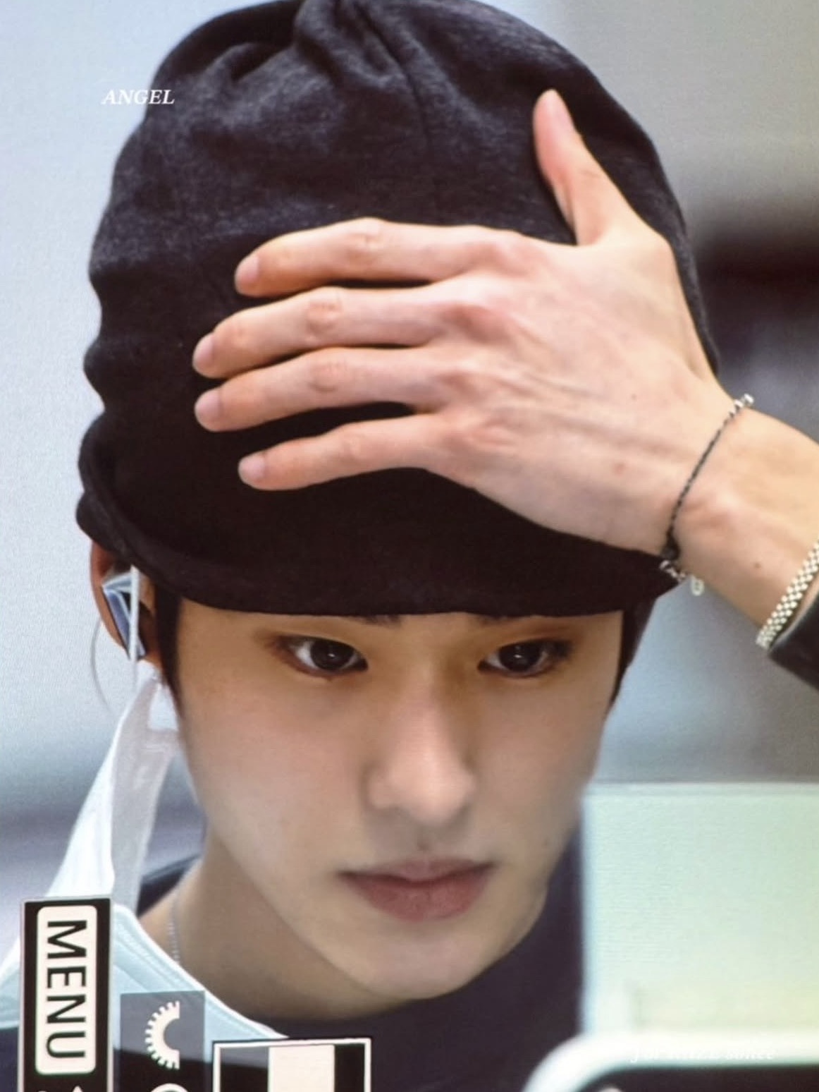 REPINER Mass Beanie Gray 착용 스타일 - 3