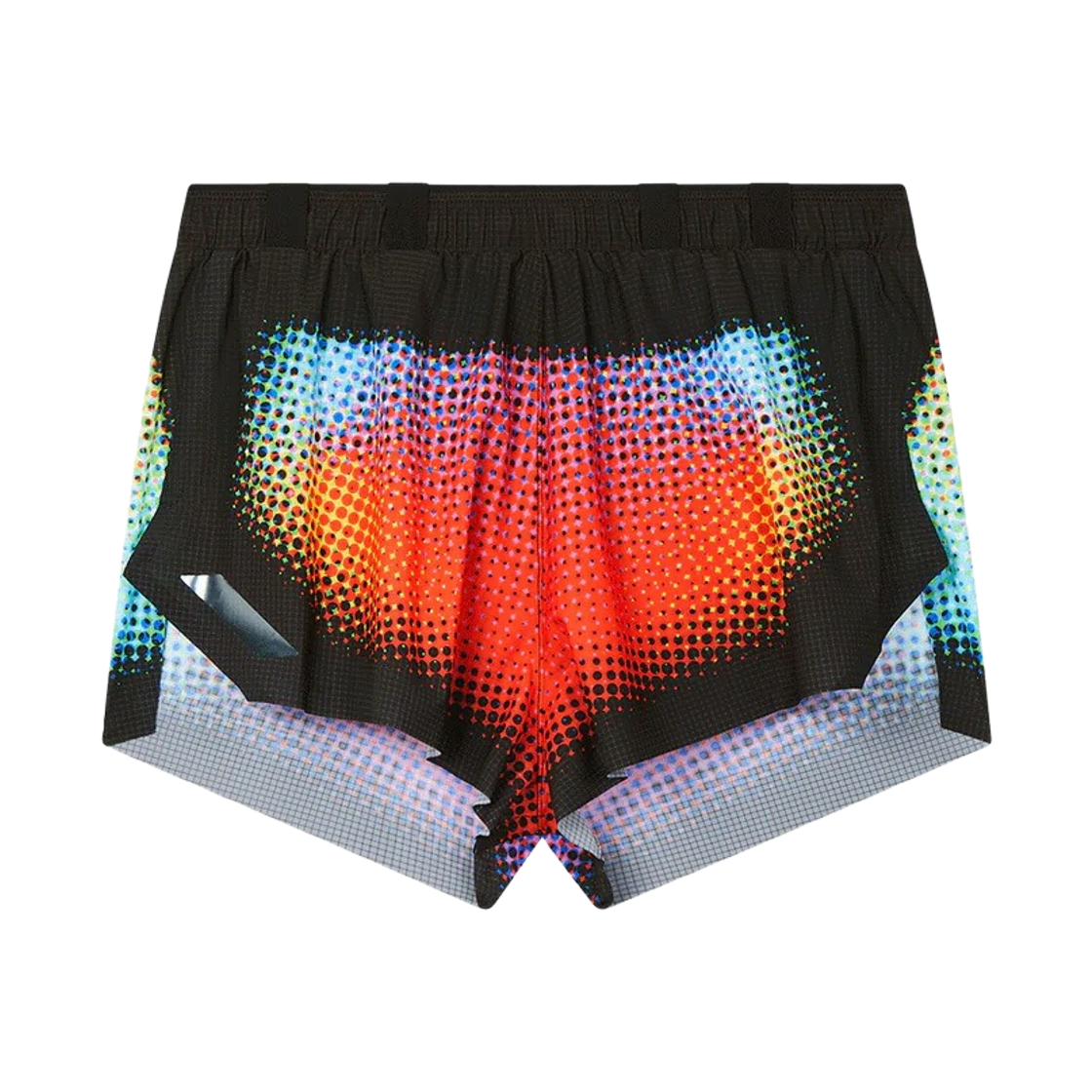 소어 러닝 마라톤 쇼츠 블랙 레인보우 도트(Soar Running Marathon Shorts Black Rainbow Dot)