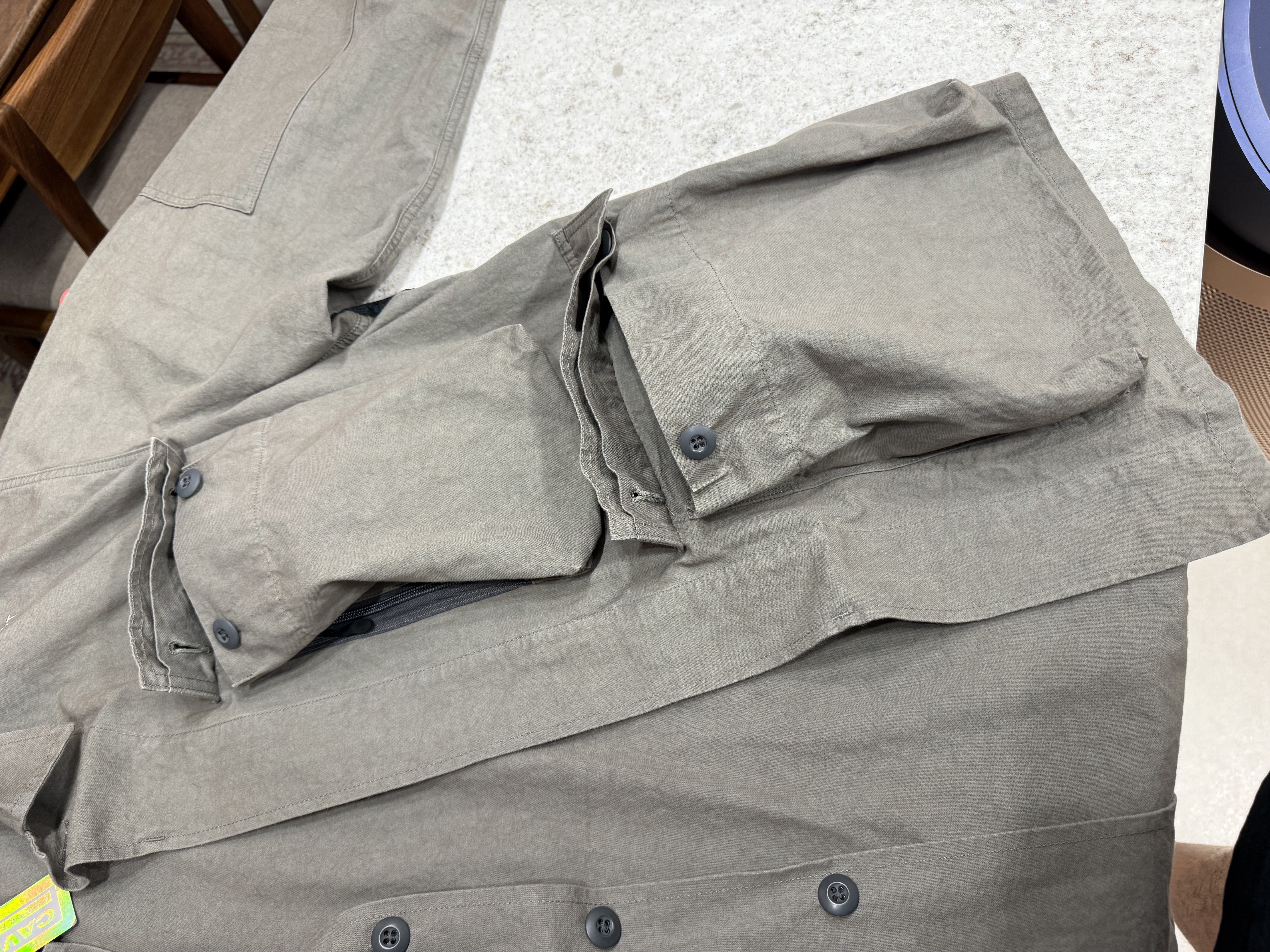 Cav Empt Difference BDU Charcoal - 25SS 착용 스타일 - 5