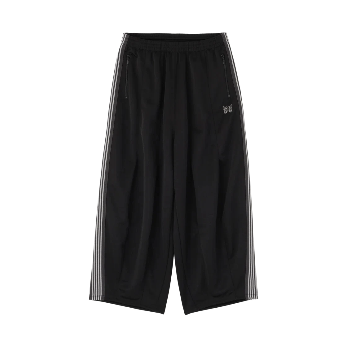 Needles Needles x B'2nd H.D. Track Pants Poly Smooth Black · XS