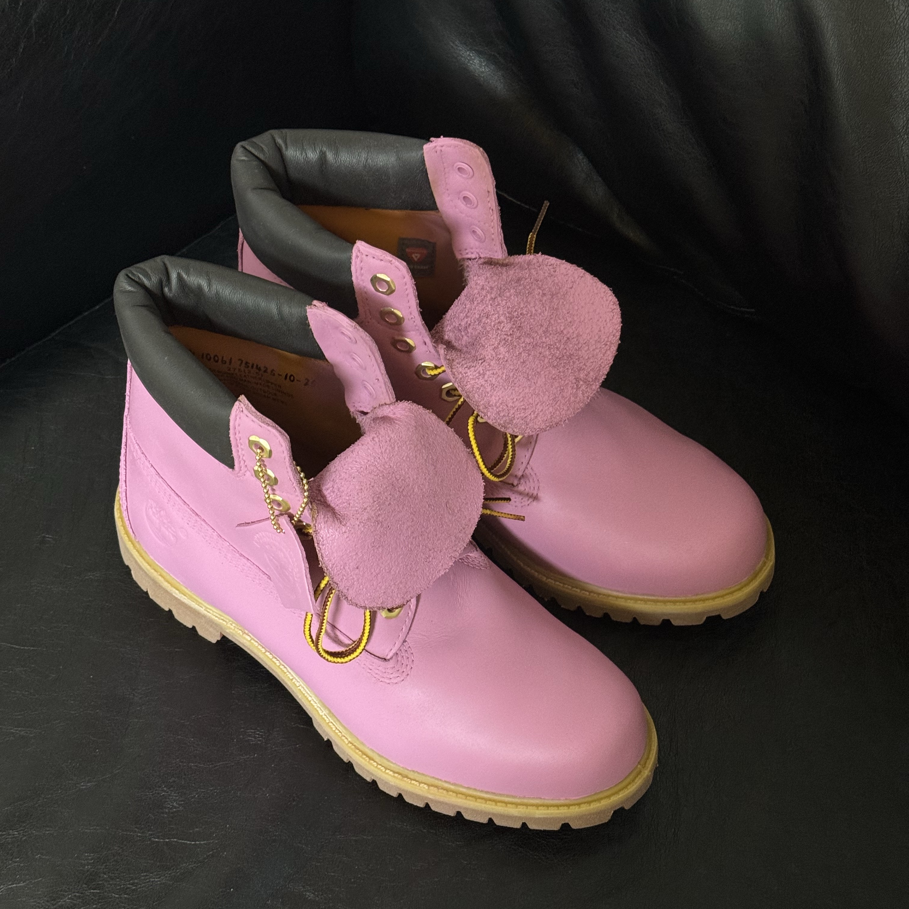 Timberland Premium 6 inch Waterproof Boot Wheat Nubuck - Wide 착용 스타일 - 2