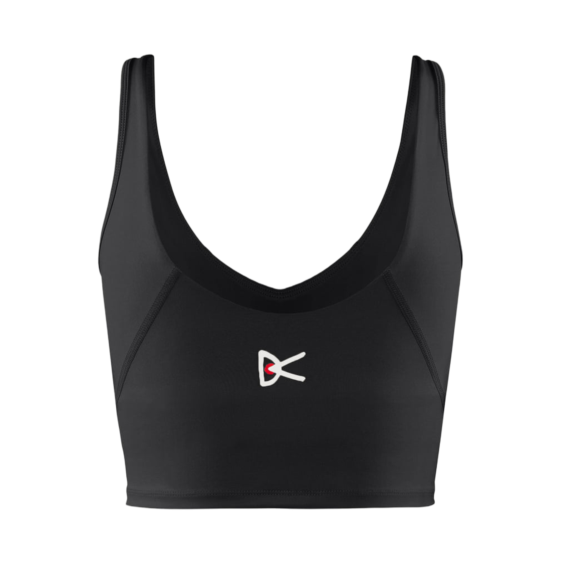(W) 디스트릭트 비전 트윈 레이어 롱 라인 브라 블랙((W) District Vision Twin Layer Long Line Bra Black) - 2