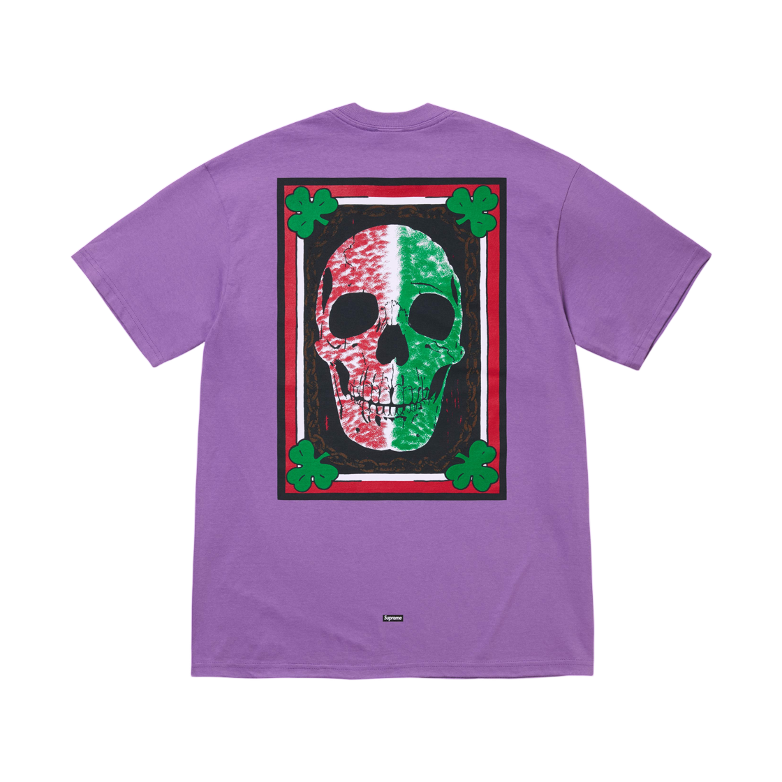 - Supreme x Mike Kelley Banner T-Shirt Purple - 26SS