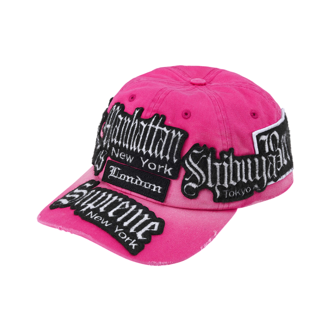 - Supreme City Patches 6-Panel Magenta - 26SS