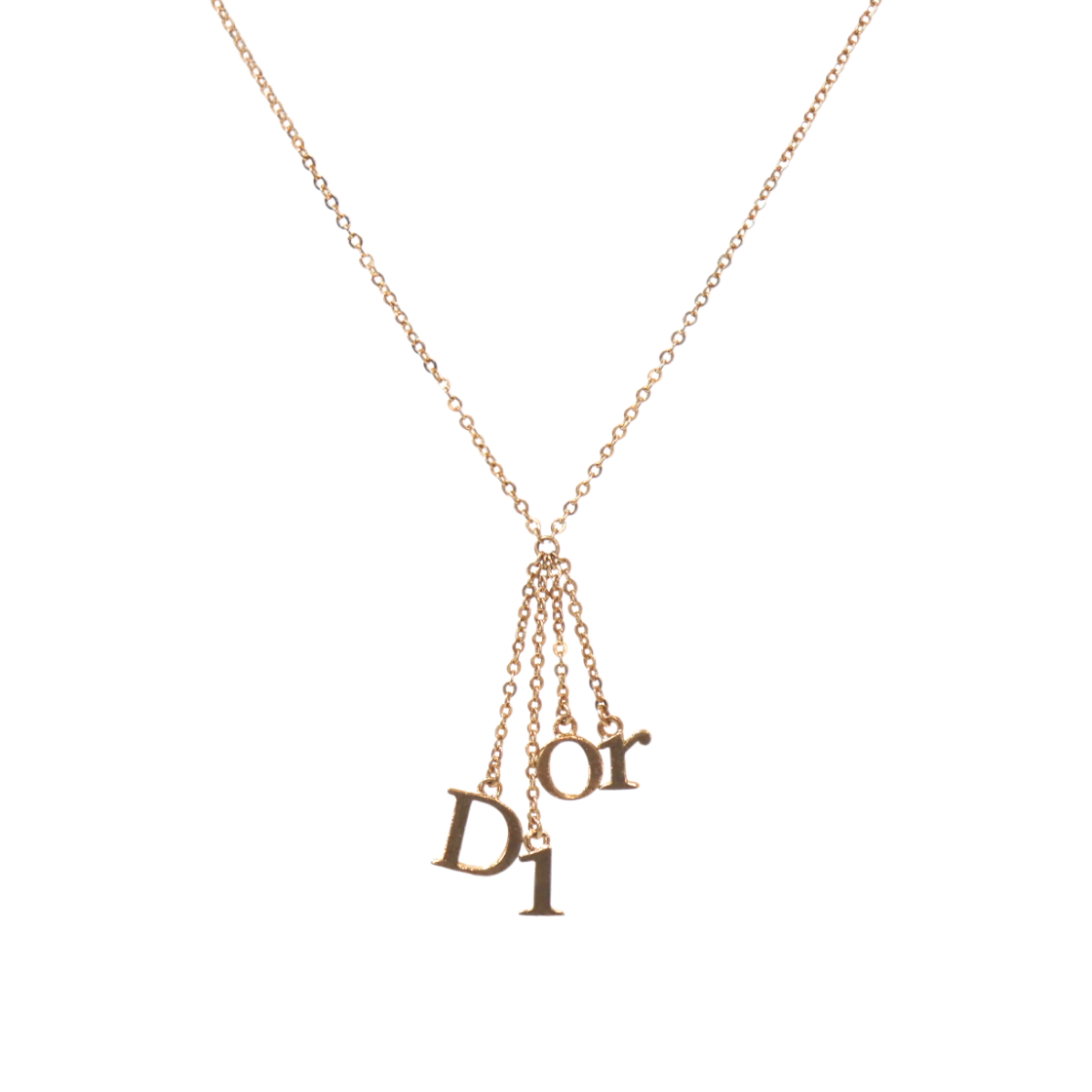IT3GIQFAK4TN Dior Revolution Gold Necklace A-B54542