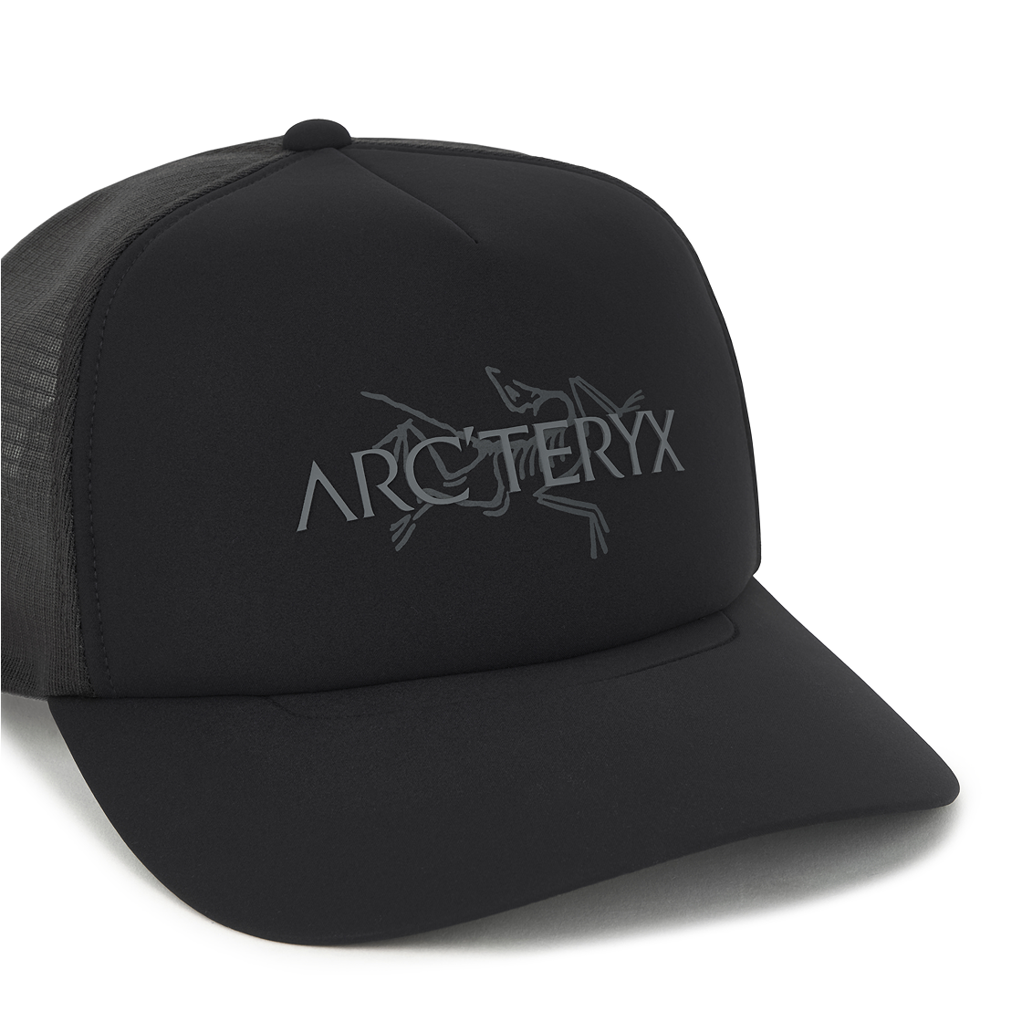 아크테릭스 버드 워드 트러커 햇 블랙 클라우드(Arc'teryx Bird Word Trucker Hat Black Cloud) - 4