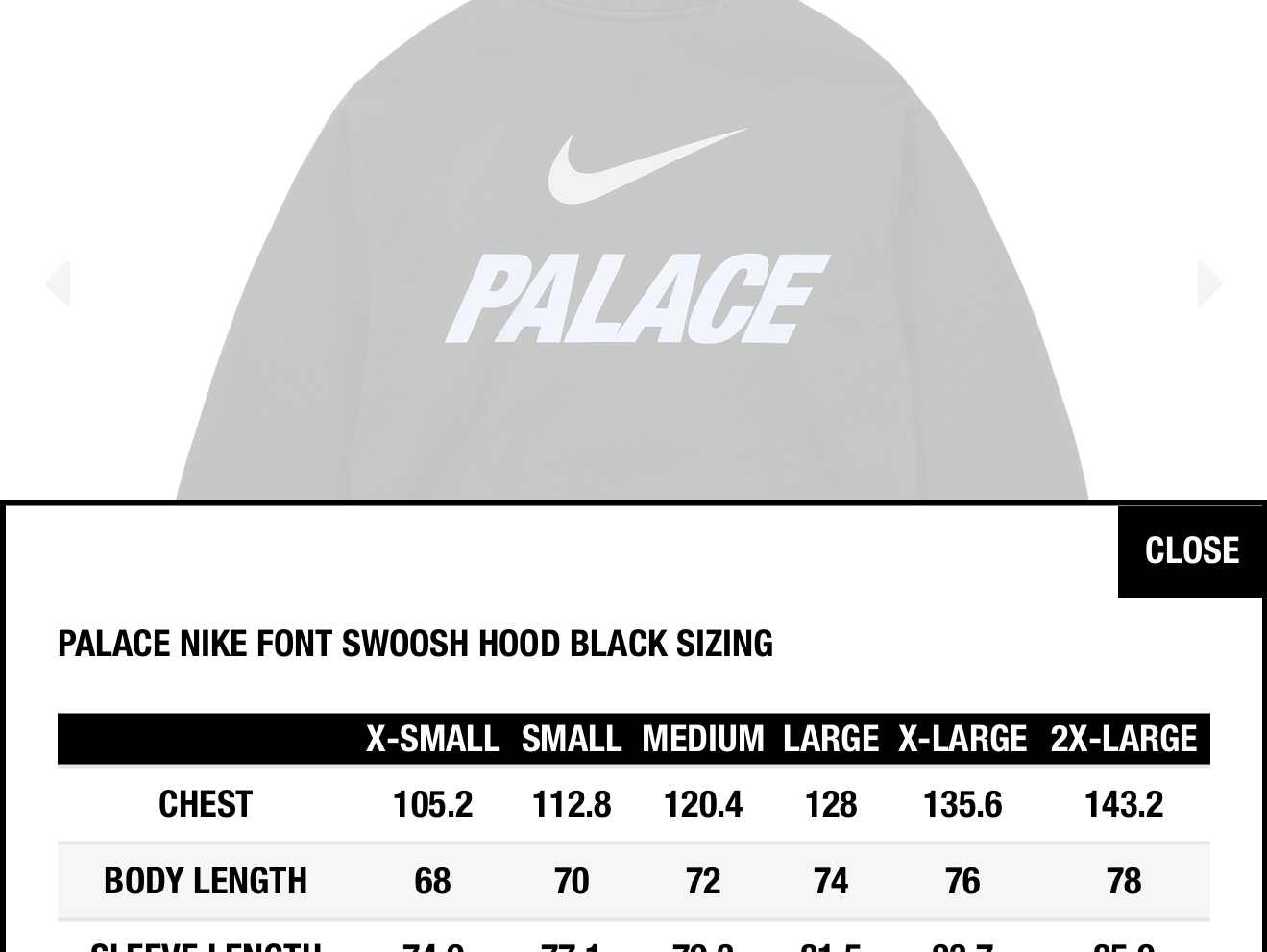 Palace x Nike Track Jacket Black - 26SS, Palace x Nike Font Swoosh Hood Black - 26SS 착용 스타일 - 7