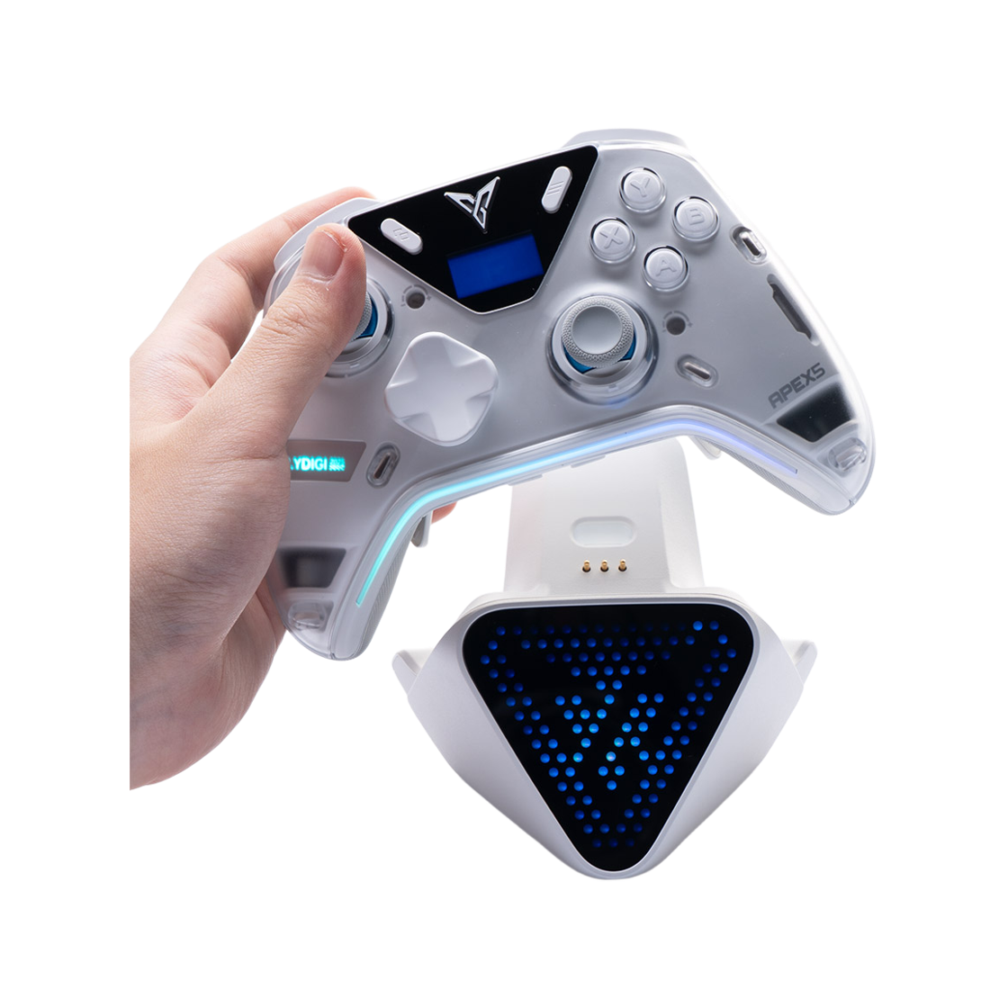 플라이디지 차징독2 PRO 컨트롤러 차징독 무선 충전 거치대 아펙스5 베이더5프로 전용(FLYDIGI CONTROLLER CHARGING DOCK 2 PRO) - 2