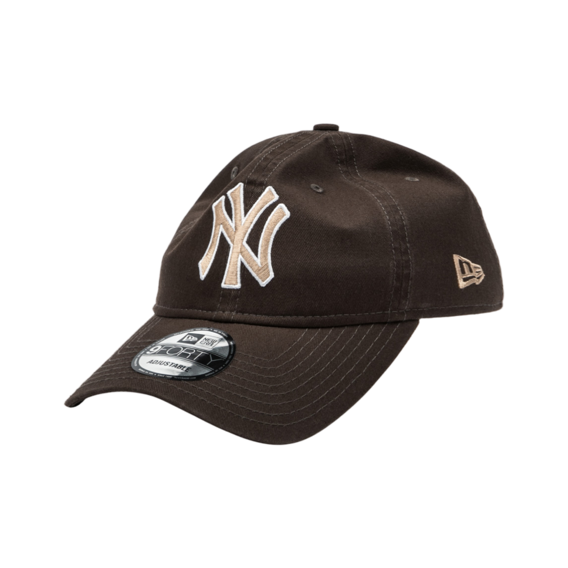 뉴에라 MLB 뉴욕 양키스 베이직 아웃라인 언스트럭쳐 볼캡 초콜렛(New Era MLB New York Yankees Basic Outline Unstructured Ball Cap Chocolate) - 2