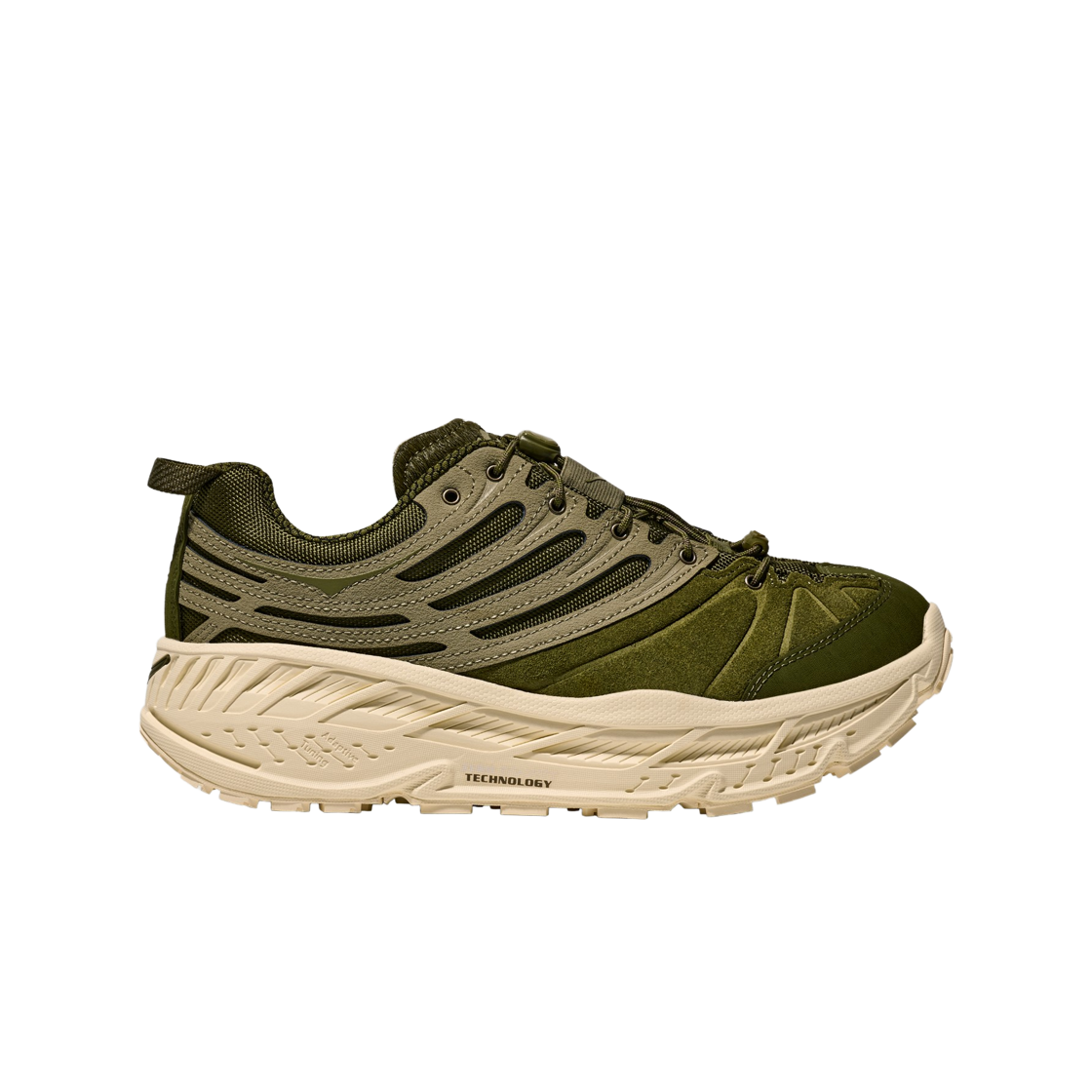 1166450-MRNW Hoka Stinson Evo OG TP Moss Green Wild Mushroom