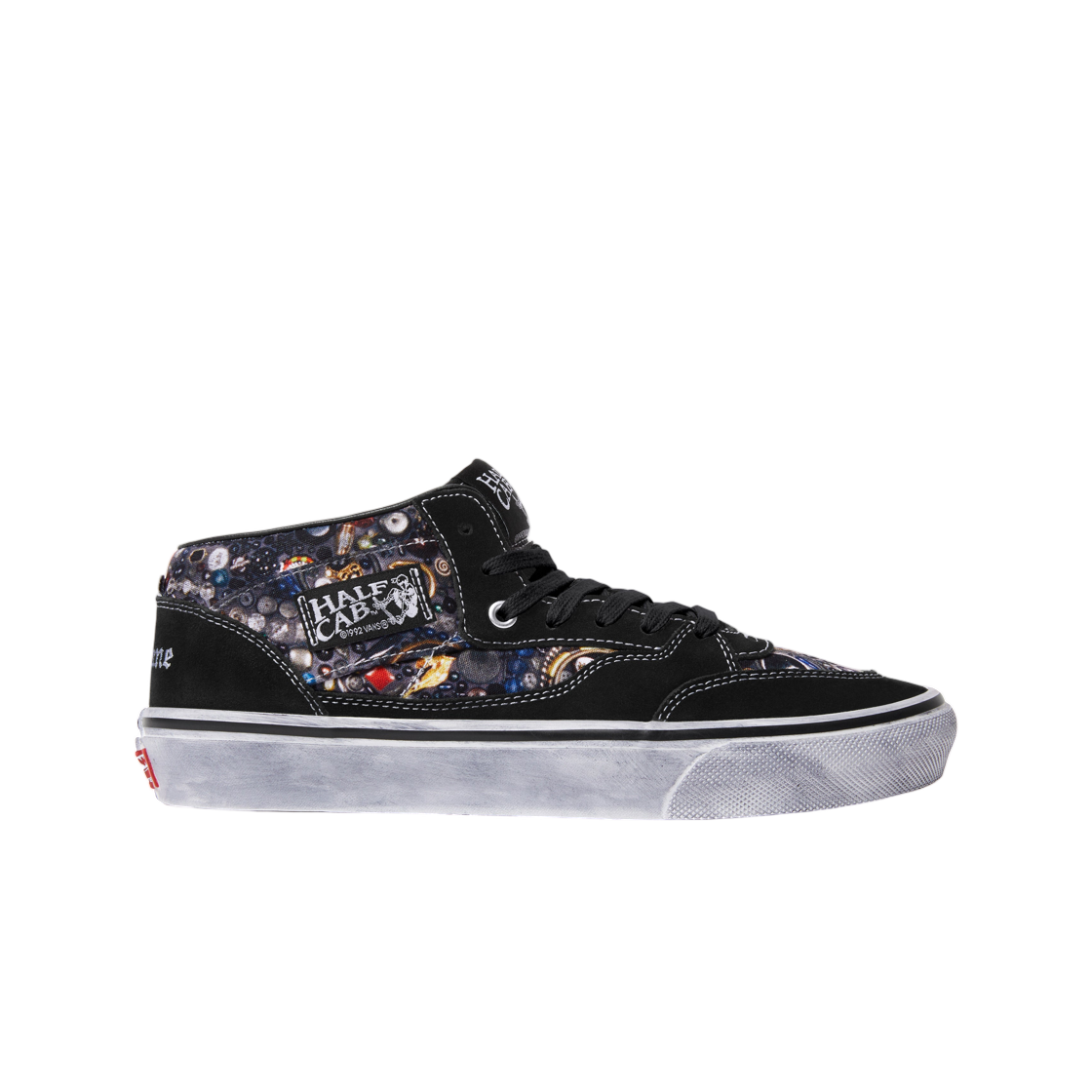 반스 x 슈프림 x 마이크 켈리 하프 캡 블랙