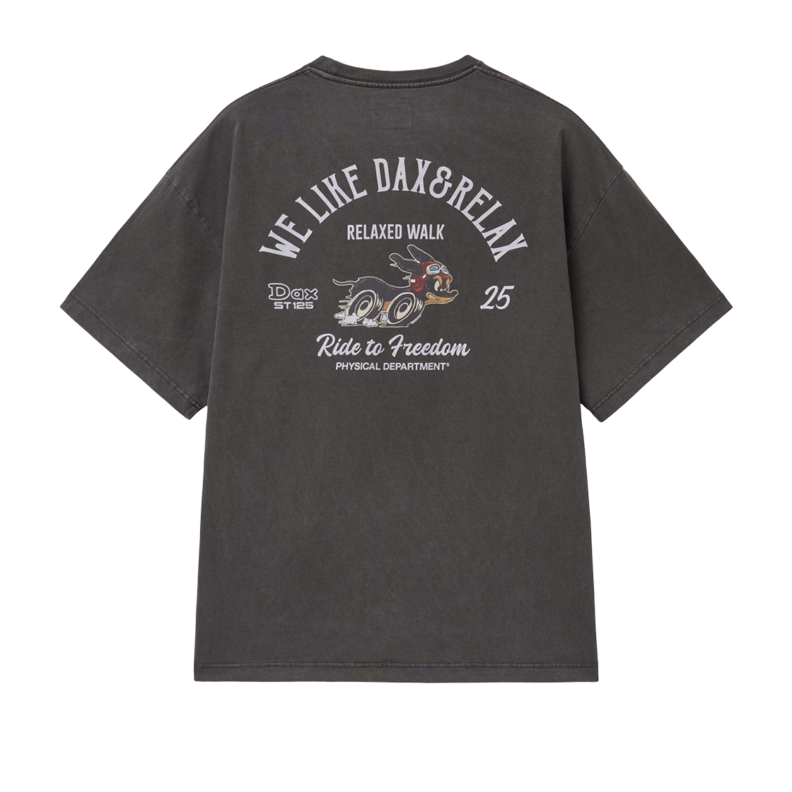 혼다 DAX 125 반팔 티셔츠 차콜