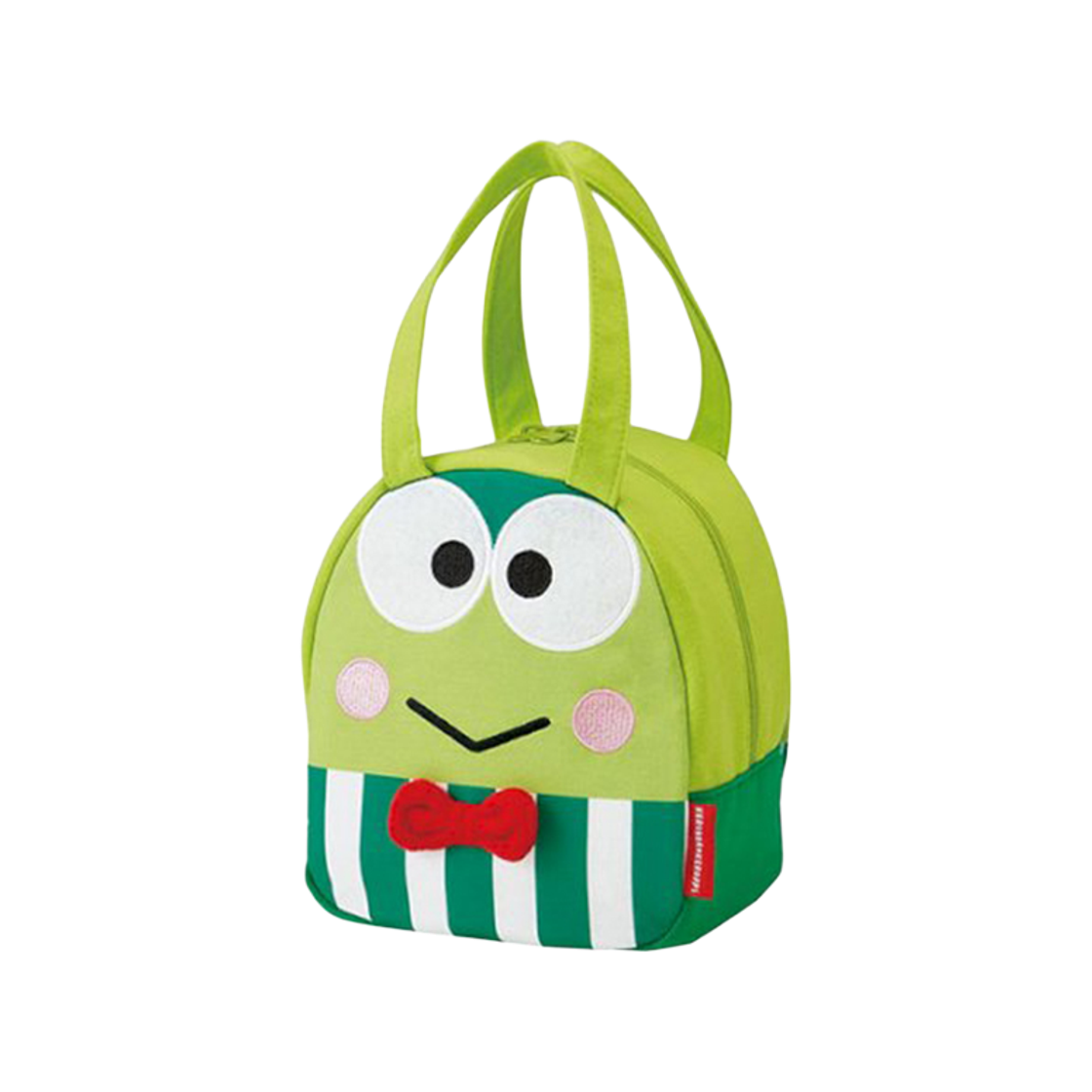 스케이터 케로케로케로피 입체 토트 런치백(Skater Kerokerokeroppo Suede Dot Die-Cut Tote Lunch Bag)
