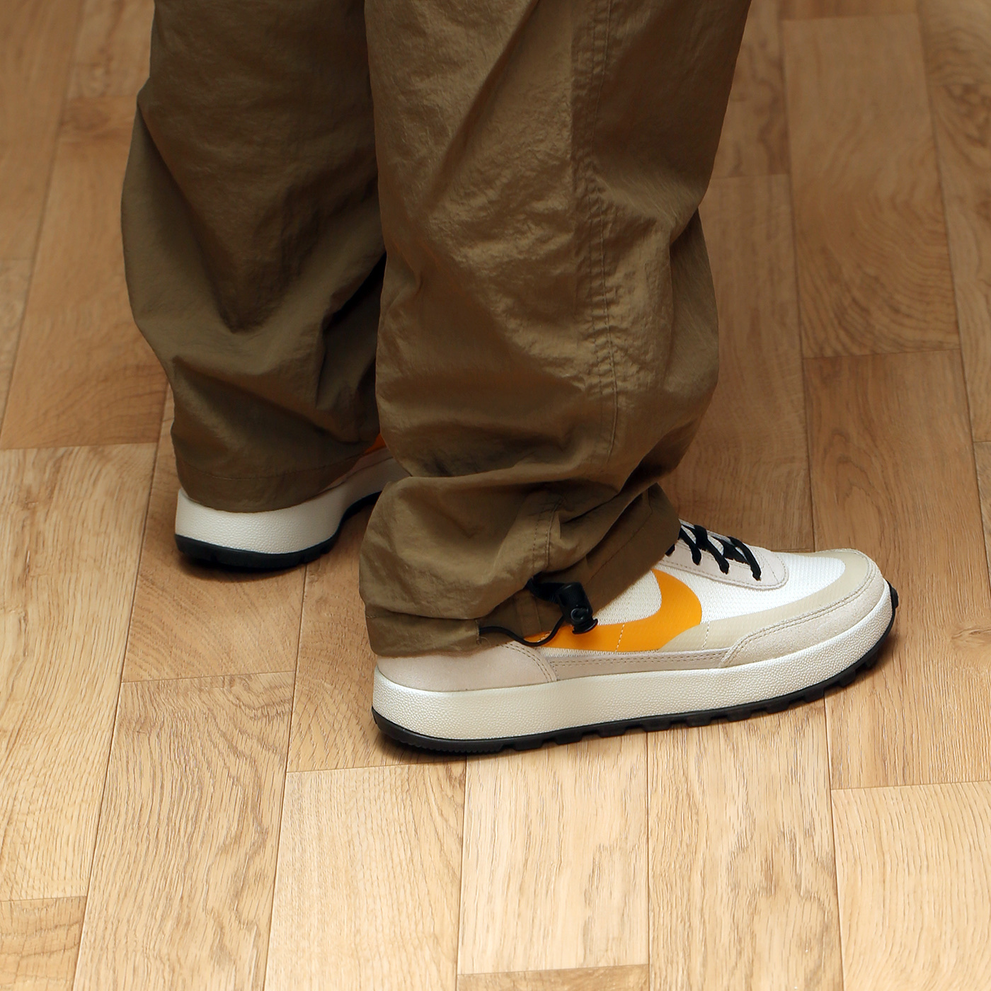 Nike x Tom Sachs General Purpose Shoe Pine Green University Gold 착용 스타일 - 4