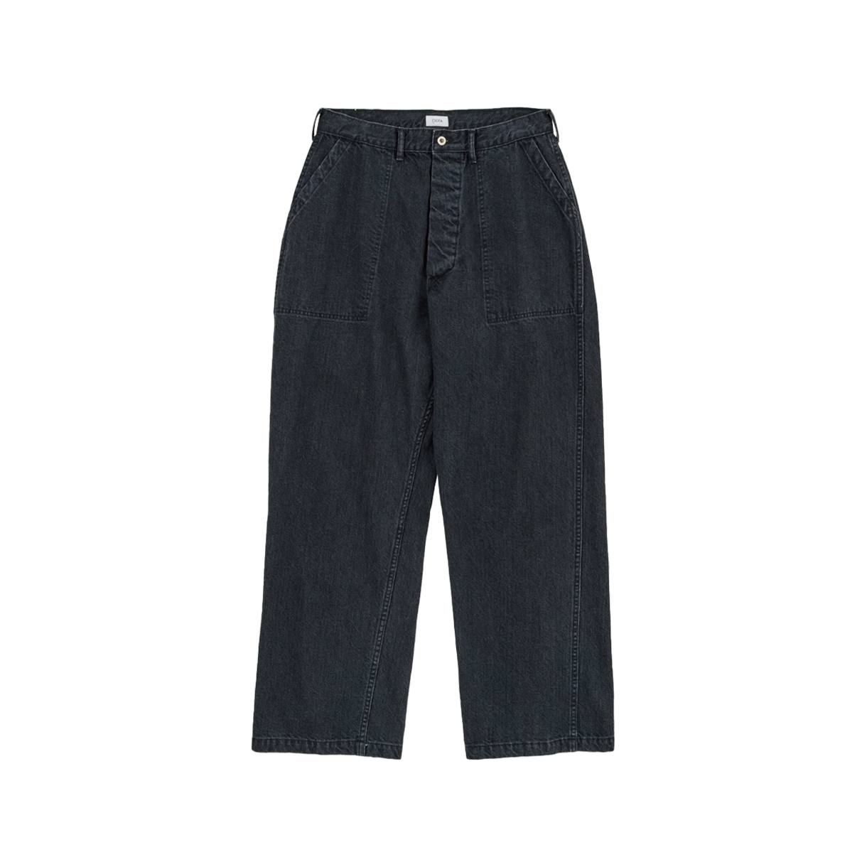시오타 데님 베이커 팬츠 미디움 블랙 - 26SS(Ciota Denim Baker Pants Medium Black - 26SS)
