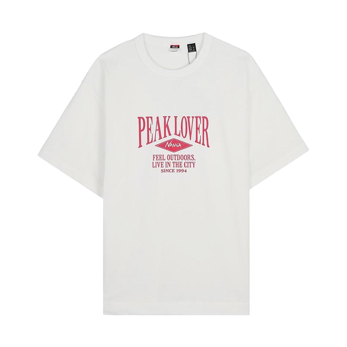 - Nanga Eco Hybrid Peak Lover T-Shirt White