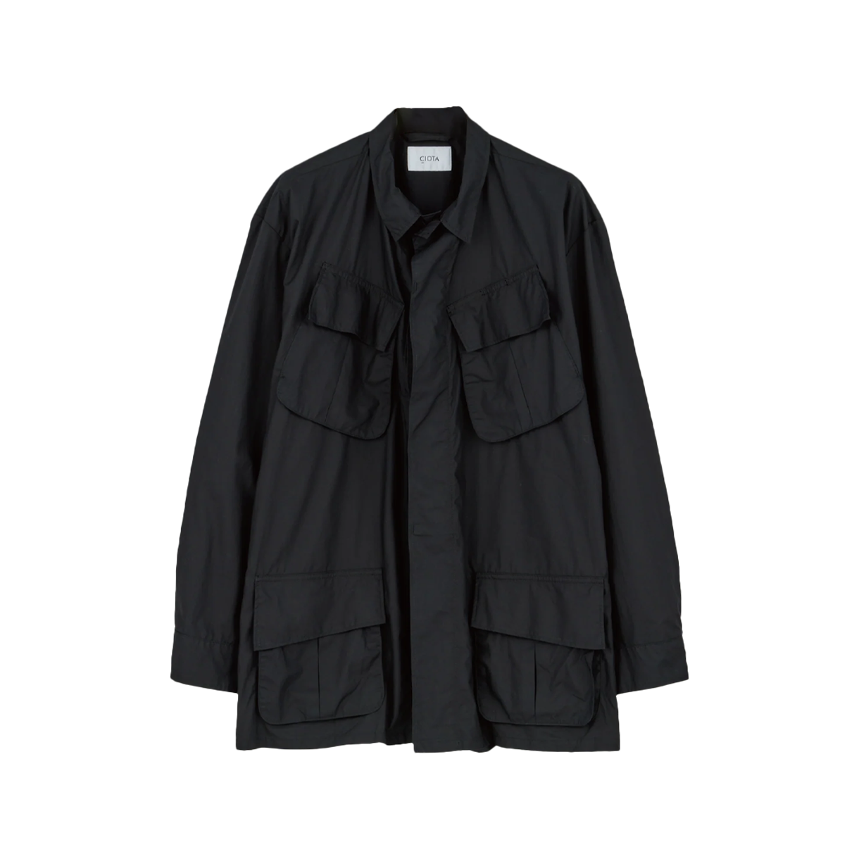 시오타 정글 퍼티그 자켓 블랙 - 26SS(Ciota Jungle Fatigue Jacket Black - 26SS) - 1