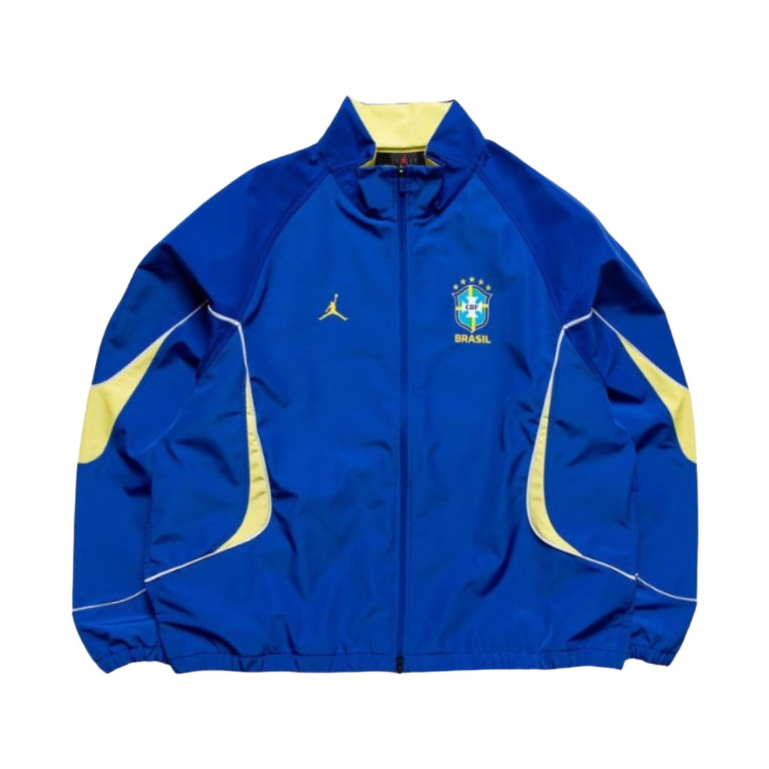 조던 브라질 2026 앤썸 자켓 올드 로얄 옐로우 펄스 (IF3896-417) (논 마킹 버전)(Jordan Brazil 2026 Anthem Jacket Old Royal Yellow Pulse (IF3896-417) (Non Marking Ver.))