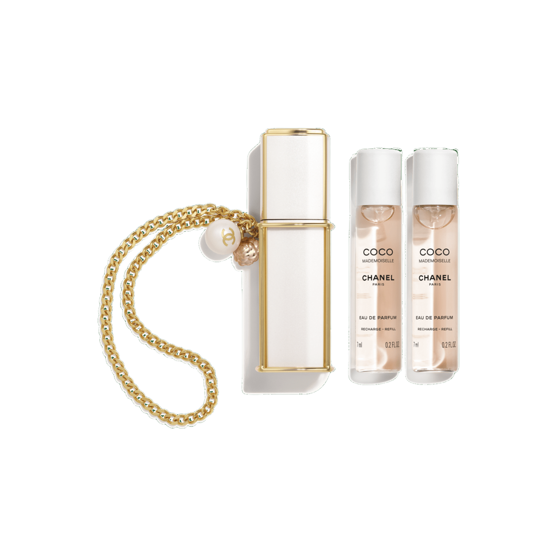 샤넬 코코 마드모아젤 오 드 빠르펭 리필어블 펄스 스프레이 3 x 7ml(Chanel Coco Mademoiselle Eau De Parfum Refillable Purse Spray 3 x 7ml)