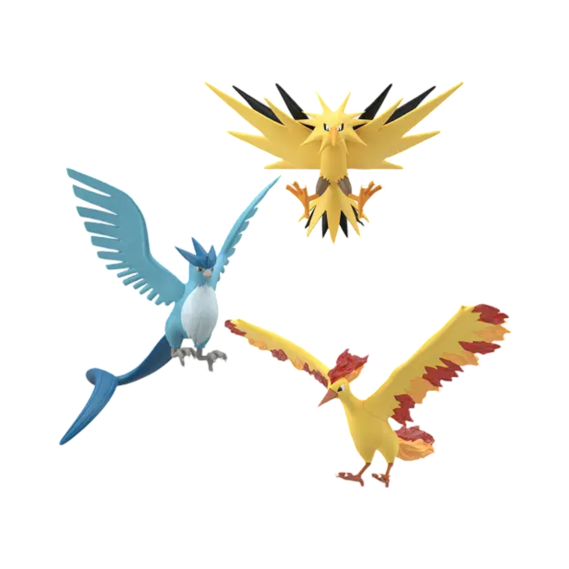 포켓몬 스케일 월드 프리져 & 파이어 & 썬더(Pokemon Scale World Articuno & Moltres & Zapdos)