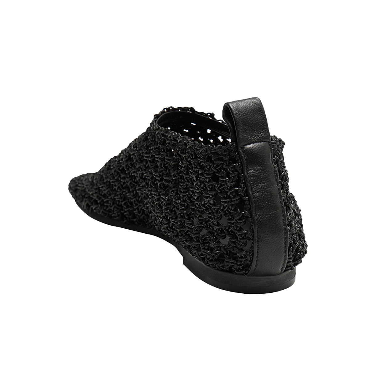 아모멘토 우먼 네트 플랫 블랙 - 26SS(Amomento Women Net Flats Black - 26SS) - 5