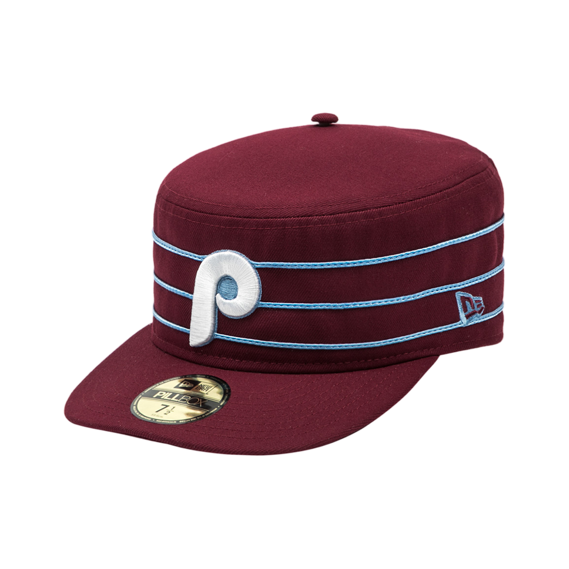 뉴에라 MLB 필라델피아 필리스 필박스 피티드캡 카디날(New Era MLB Philadelphia Phillies Pillbox Fitted Cap Cardinal) - 1