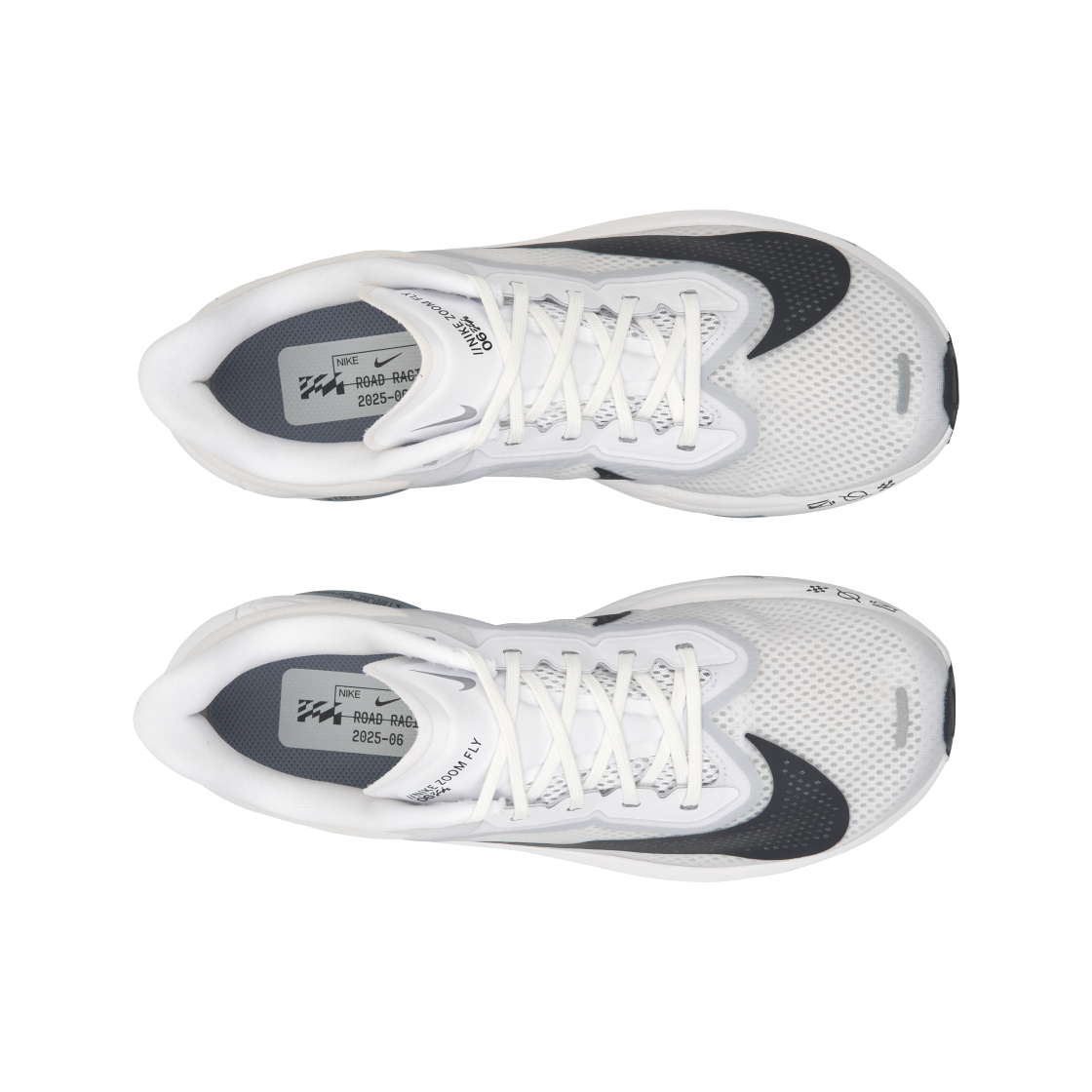 (W) 나이키 줌 플라이 6 로드 레이싱 화이트 퓨어 플래티넘((W) Nike Zoom Fly 6 Road Racing White Pure Platinum) - 5
