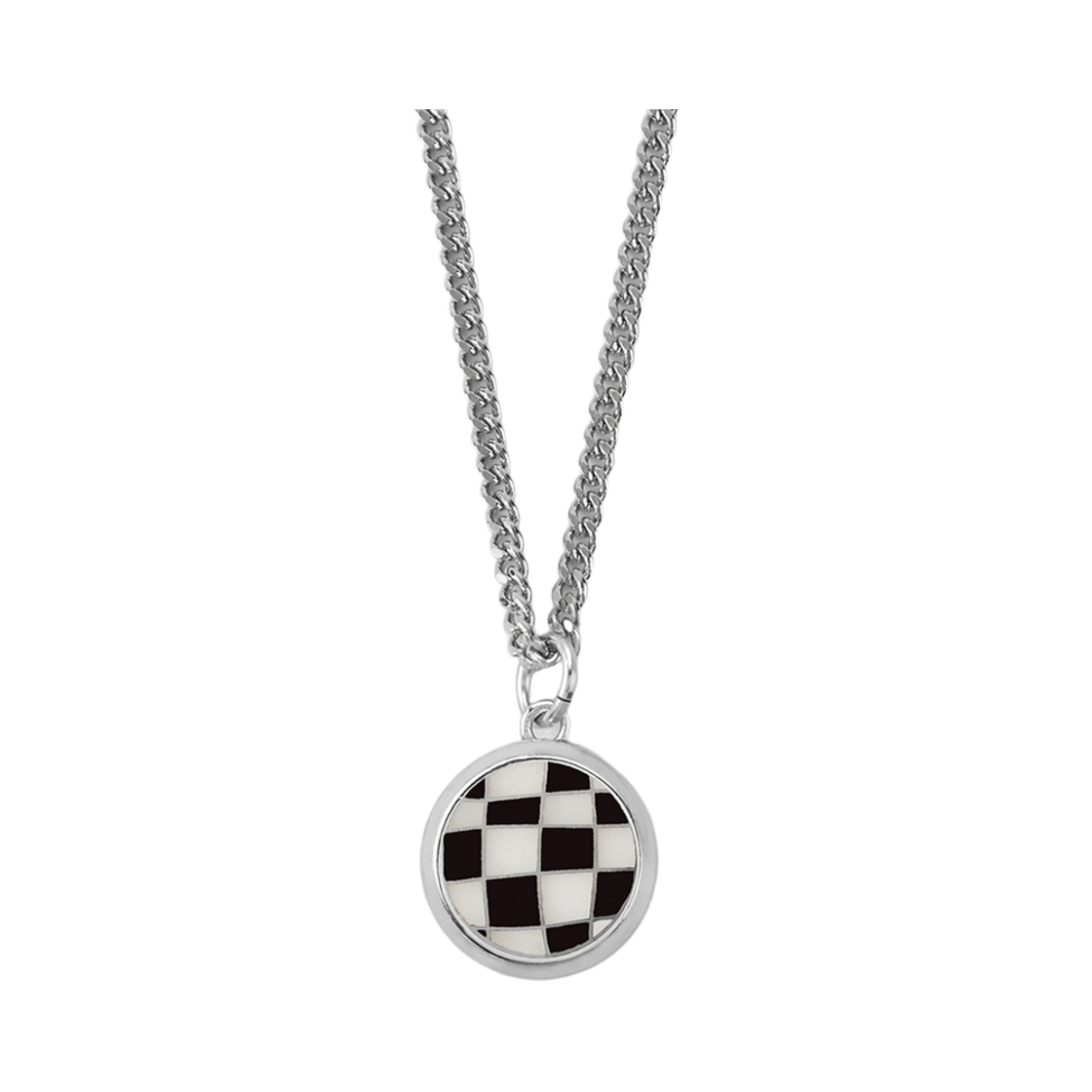 NONENON-161 Nonenon Chex Circle Necklace