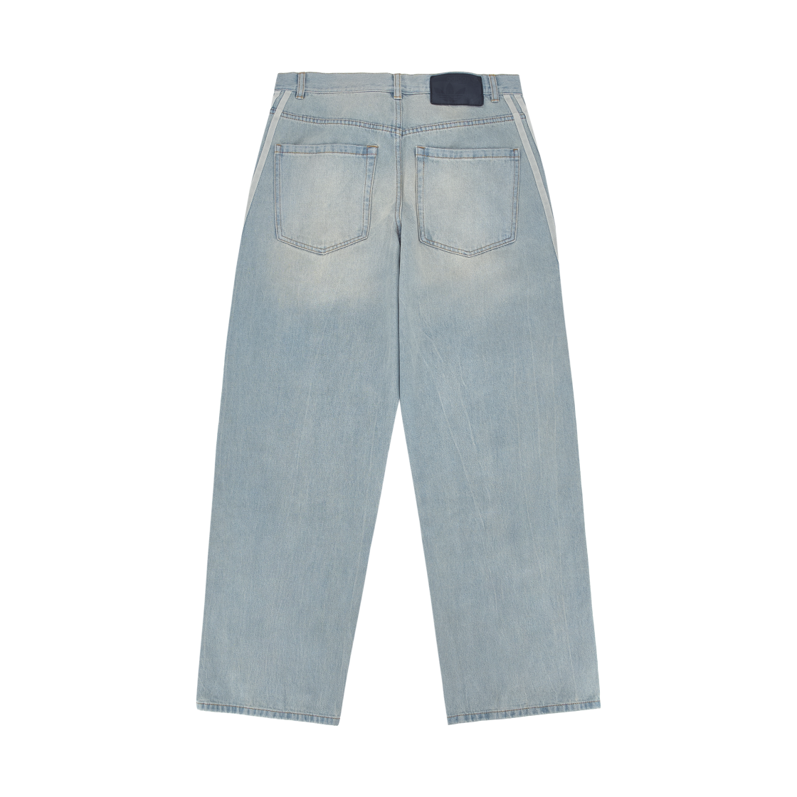 아디다스 아딜레늄 시즌 3 루즈 핏 데님 팬츠 블루 - KR 사이즈(Adidas Adilenium Season 3 Loose Fit Denim Pants - KR Sizing) - 2