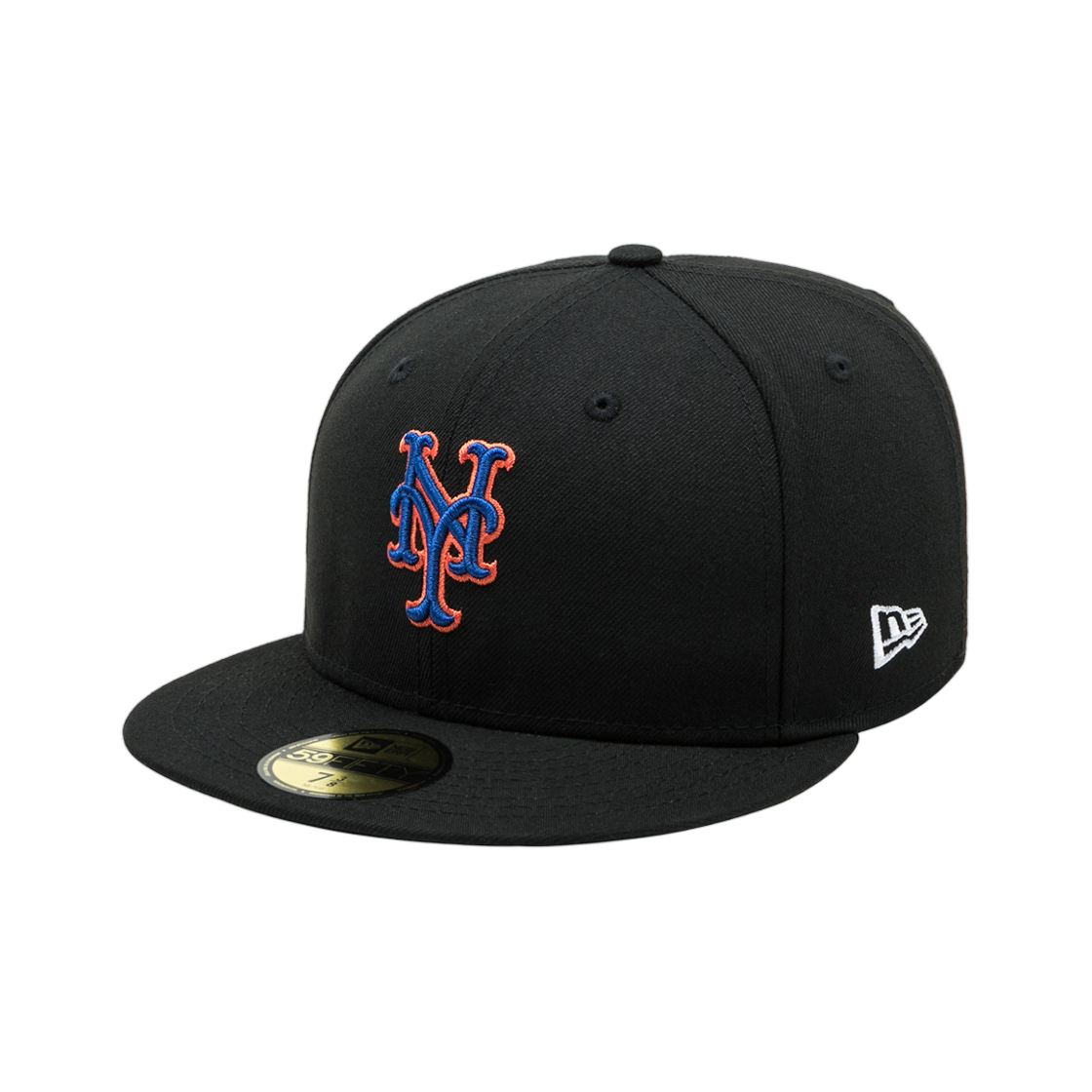 70782947 New Era MLB Authentic New York Mets Fitted Cap Alt 2 Black