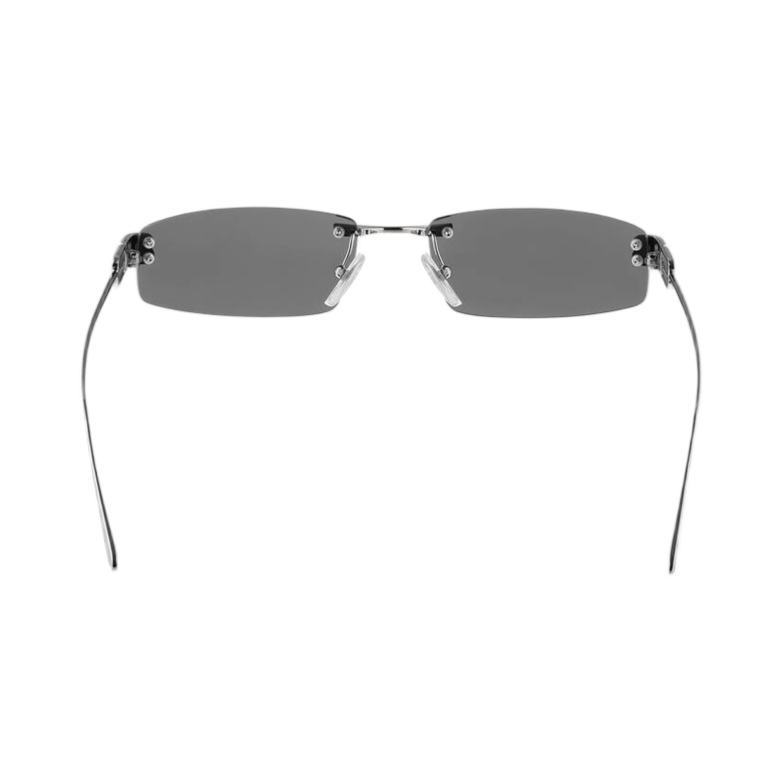 발렌시아가 가십 렉탱글 선글라스 라이트 실버(Balenciaga Gossip Rectangle Sunglasses In Light Silver) - 2