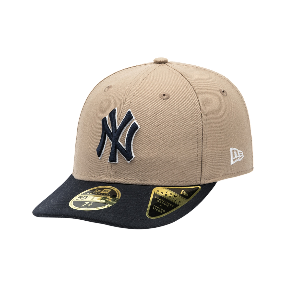 14561774 New Era MLB World Series New York Yankees Low Profile Fitted Cap Camel